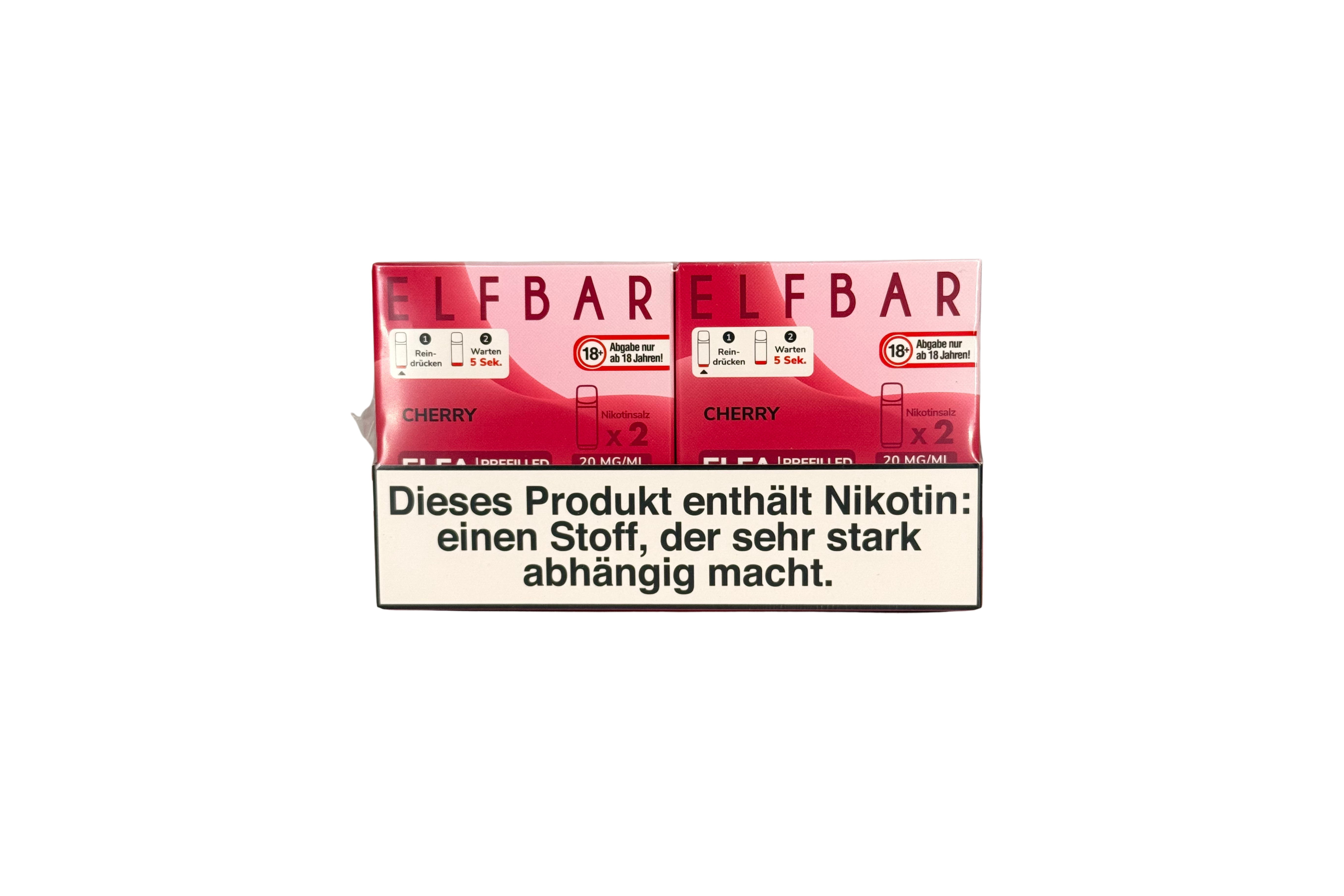 Elfbar ELFA CP Prefilled Pod, Cherry, VPE: 2 Stk. / Box - 20mg/ml Nikotingehalt