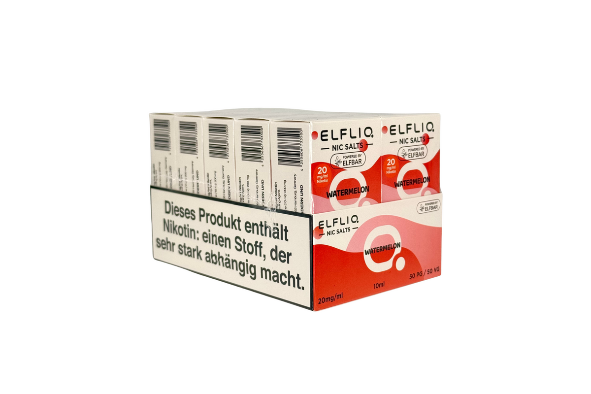ELFLIQ Watermelon Nikotinsalz Liquid 10ml, 20mg/ml Nikotin