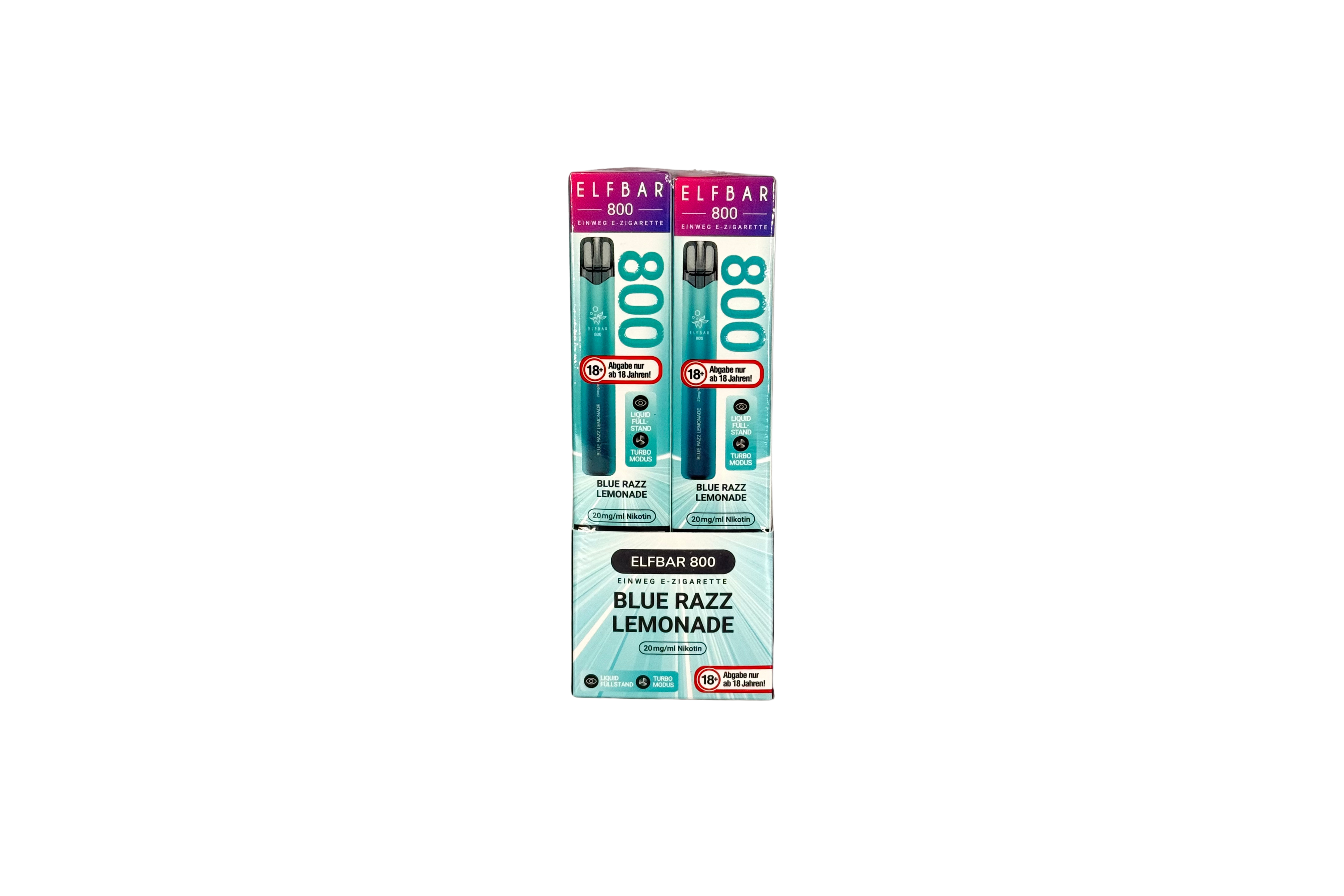 Elfbar 800 Einweg E-Zigarette - Blue Razz Lemonade 20mg/ml, VKE: 10 Stück