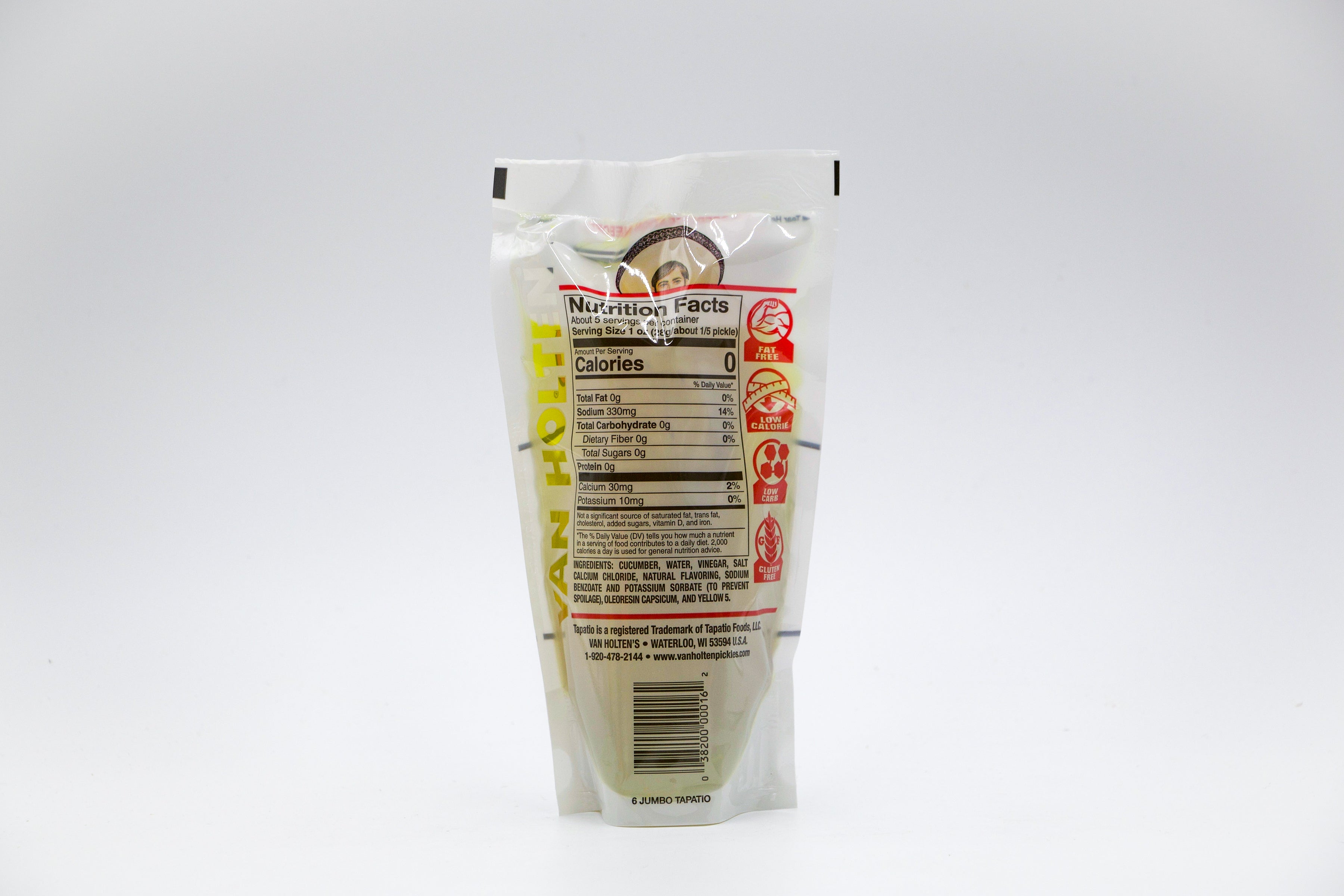 Van Holten´s Tapatío Pickle, Extra scharfe Gewürzgurke, VPE: 1x240g