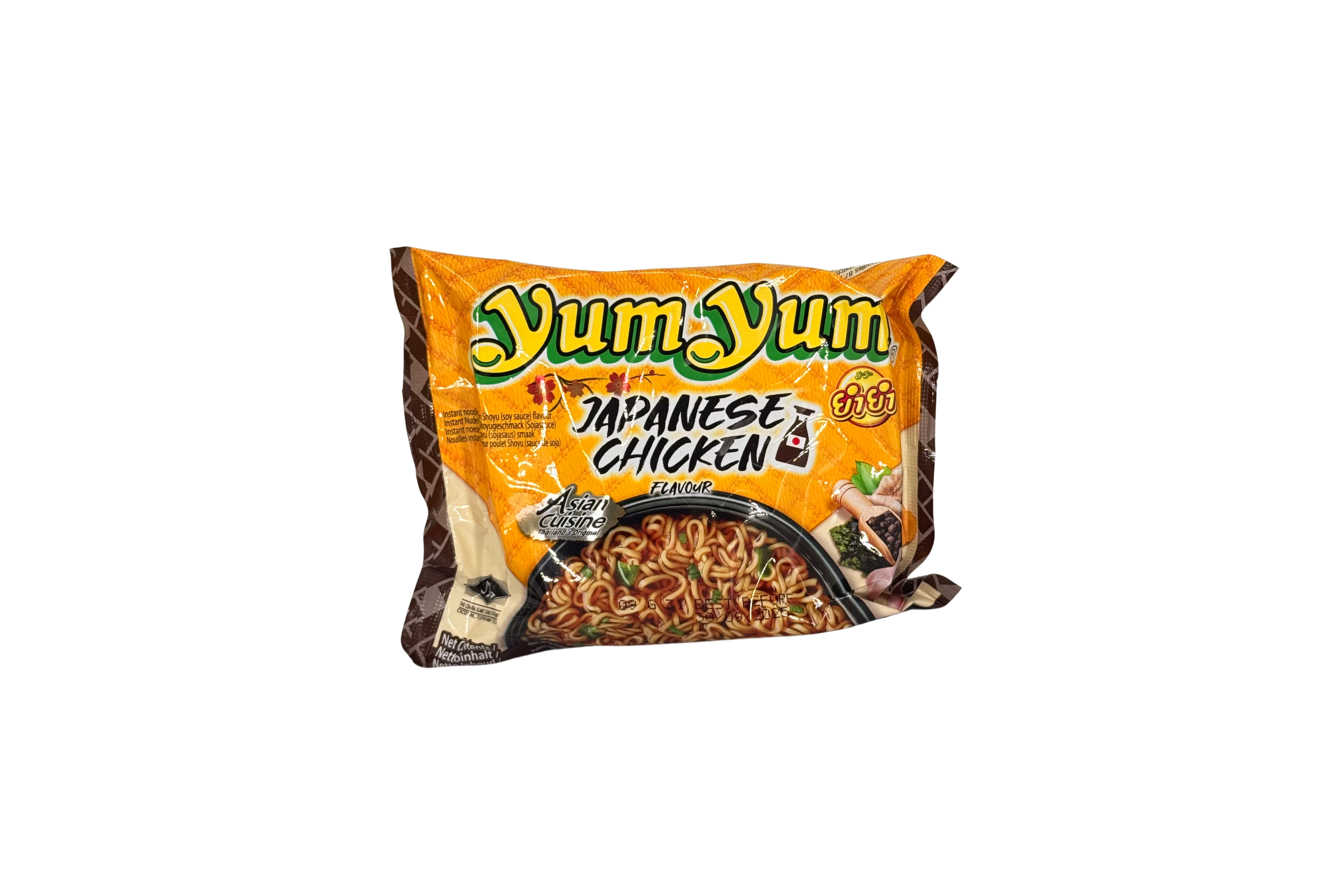 Yum Yum Instant Nudeln Japanisches Huhn Shoyu, VPE: 60g, VKE: 30x60g