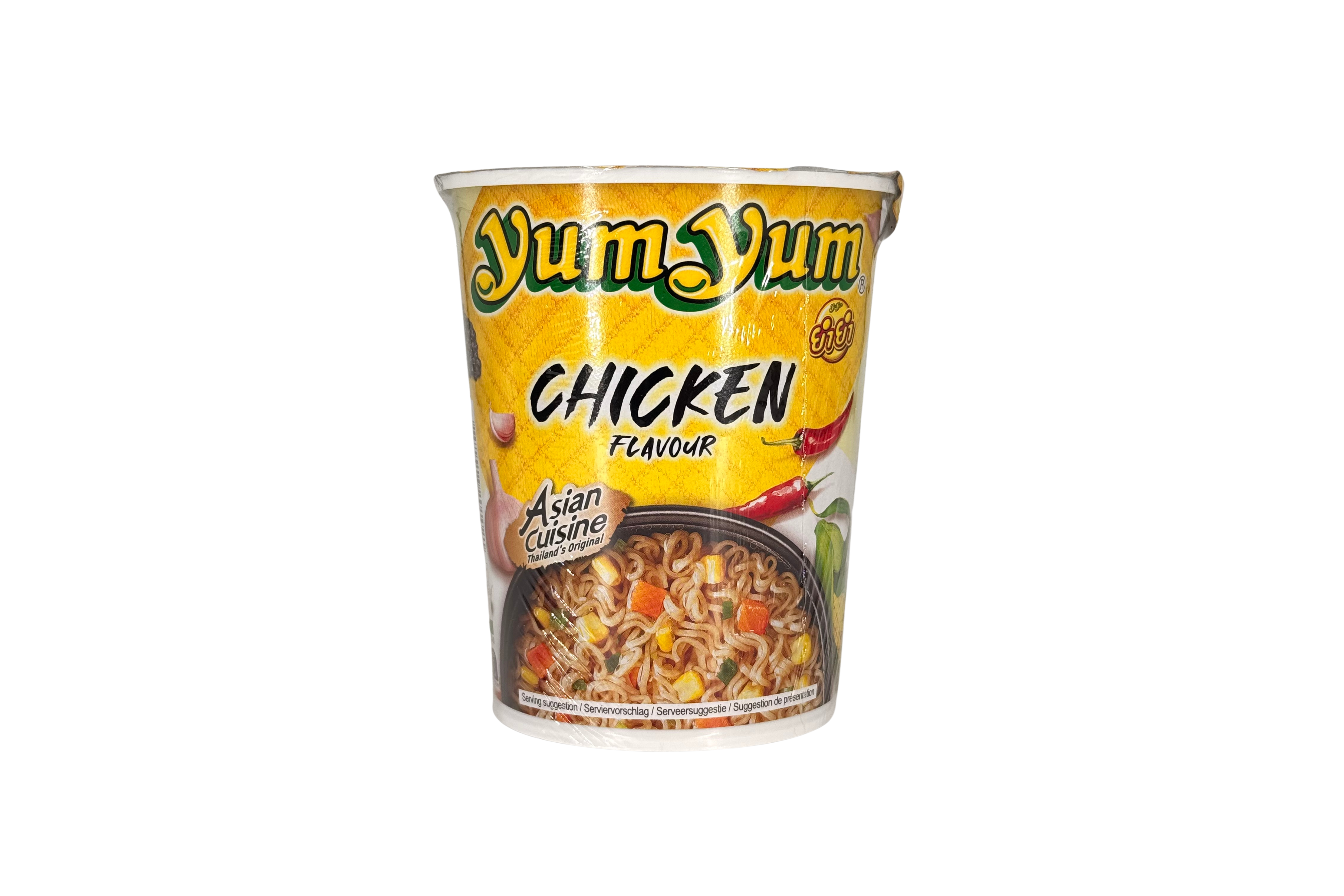 Yum Yum Instant Nudeln Cup Huhn, VPE: 70g, VKE: 12x70g
