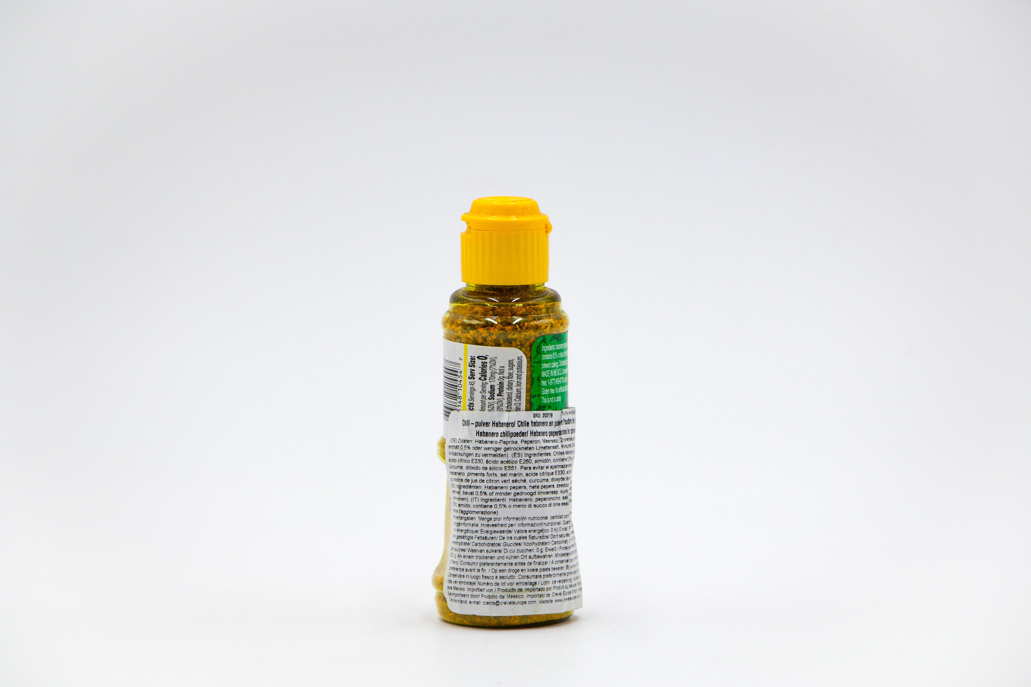 Tajin Habanero Seasoning, Gewürzmischung Chili Habanero-Limetten-Pulver, VPE: 45g, VKE: 24x45g