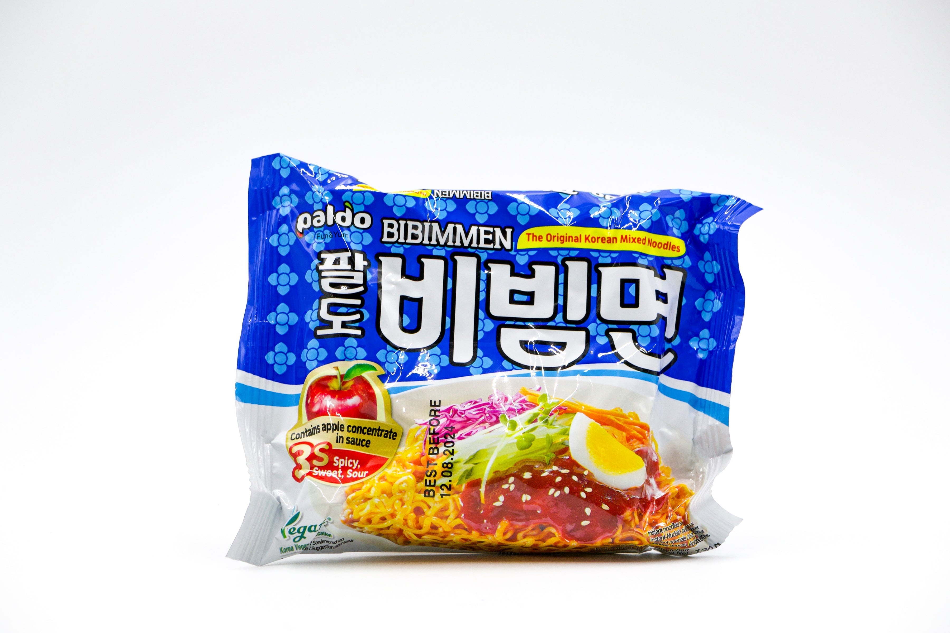 Paldo Instant Nudeln Bibim Men, VPE: 130g, VKE: 5x130g