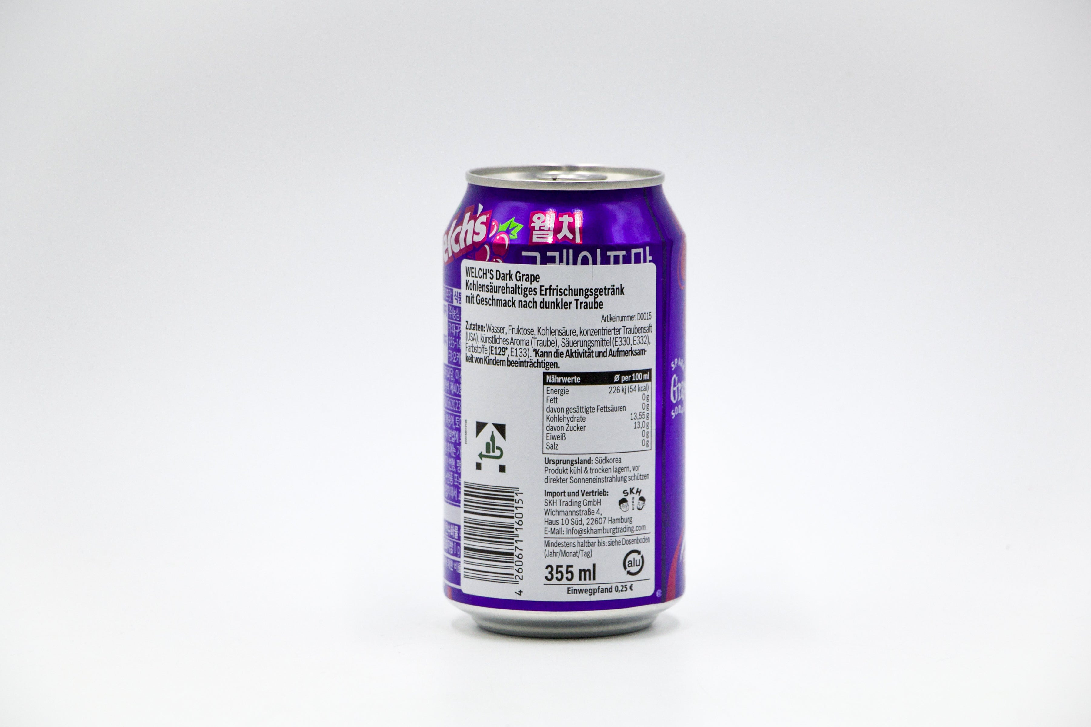 Welch´s Dark Grape, VPE: 24x355ml