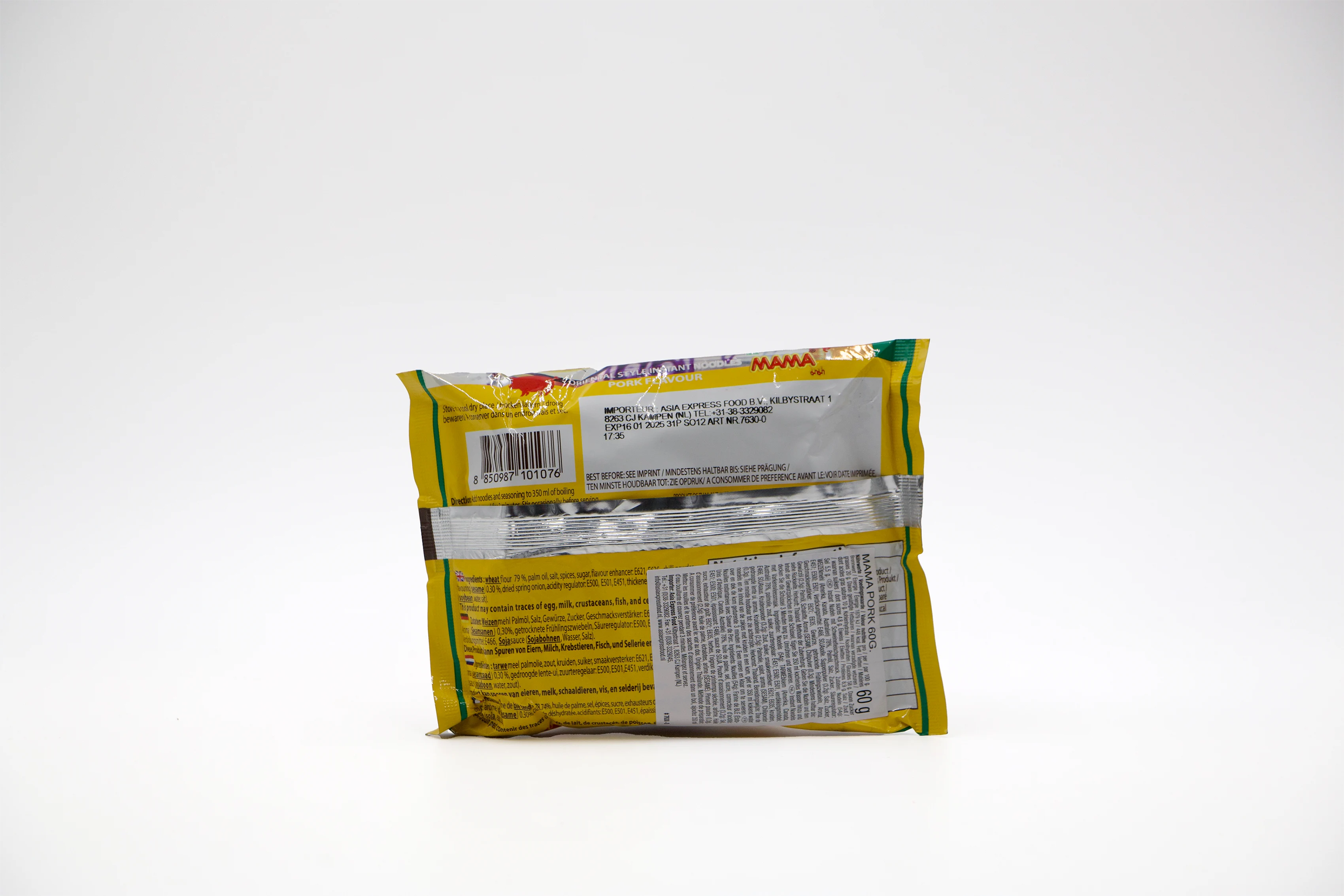 MAMA Instant Nudeln Schwein, VPE: 1x60g