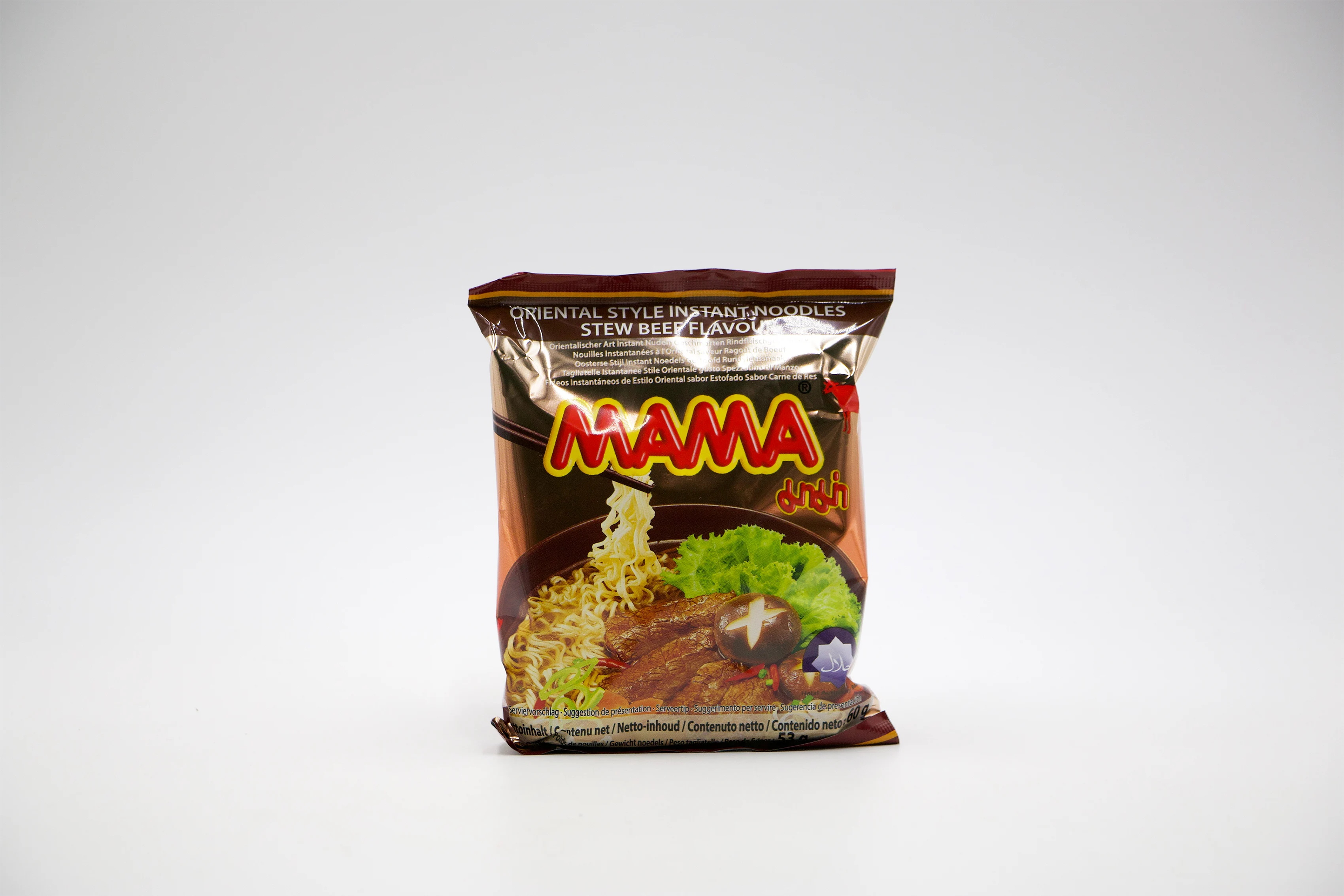 MAMA Instant Nudeln Rind, VPE: 1x60g