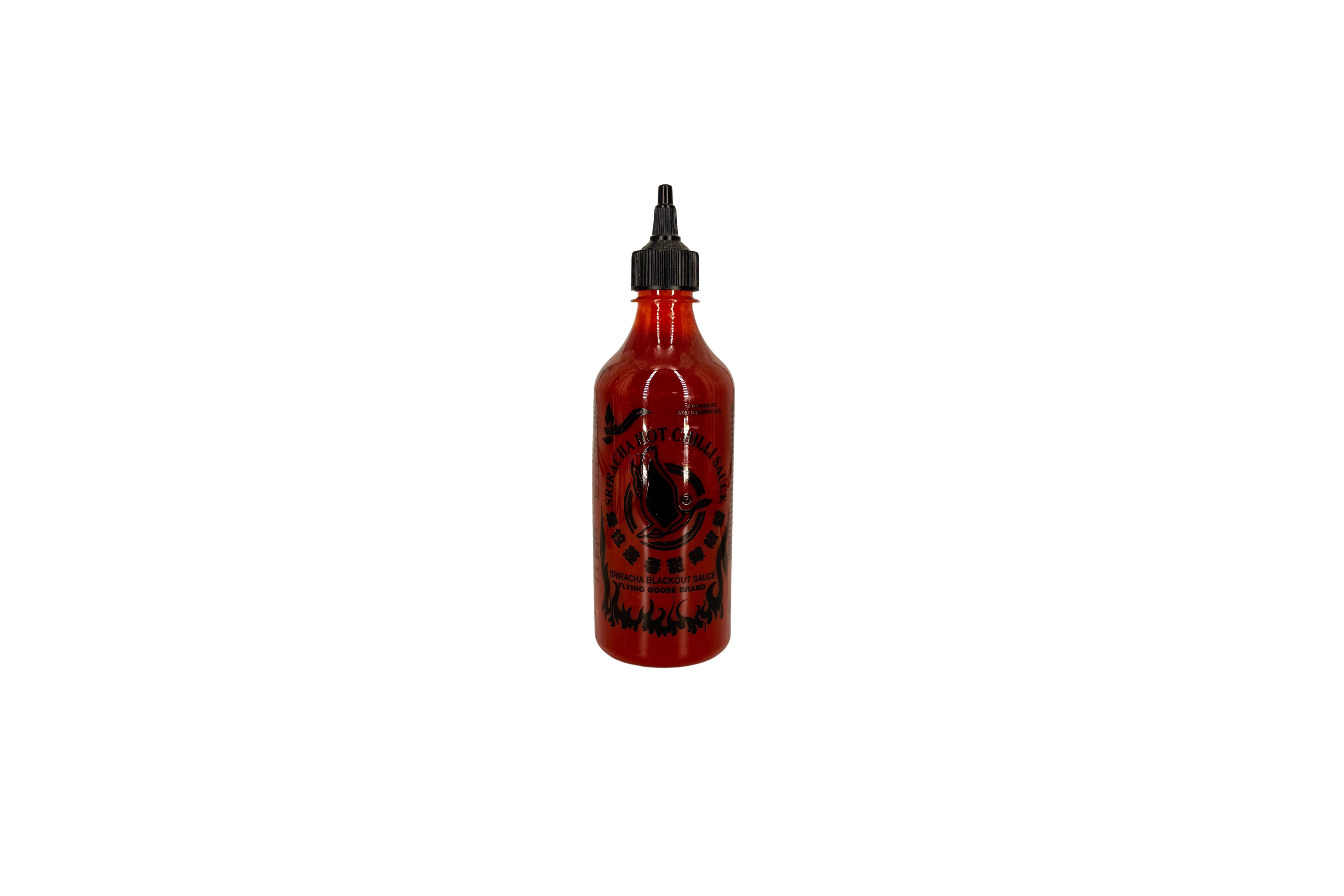 Flying Goose Sriracha "Blackout" Chilisauce extrem scharf, VPE: 455ml, VKE: 24x455ml
