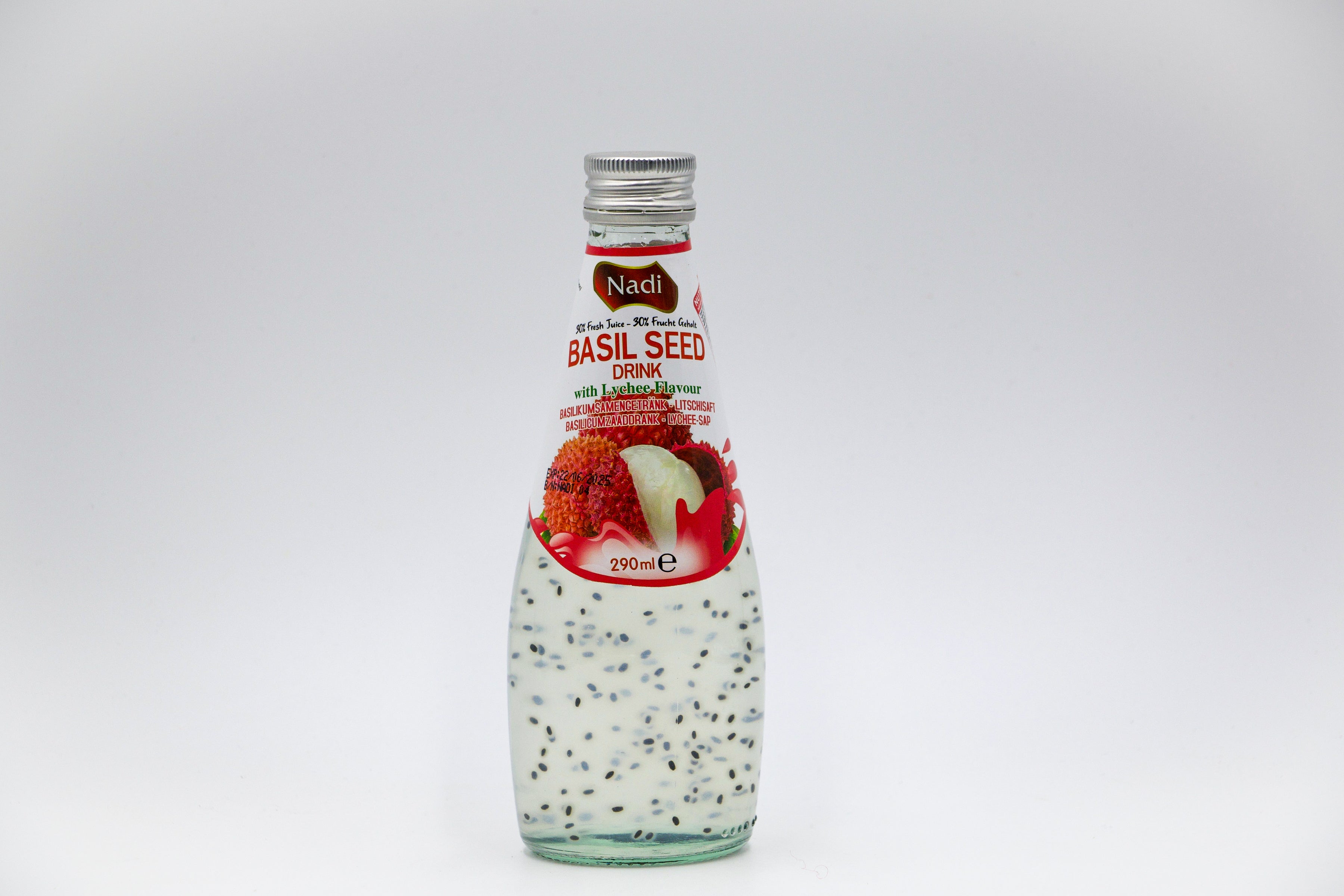 Nadi Basil Seed Lychee, VPE: 290ml, VKE: 24x290ml