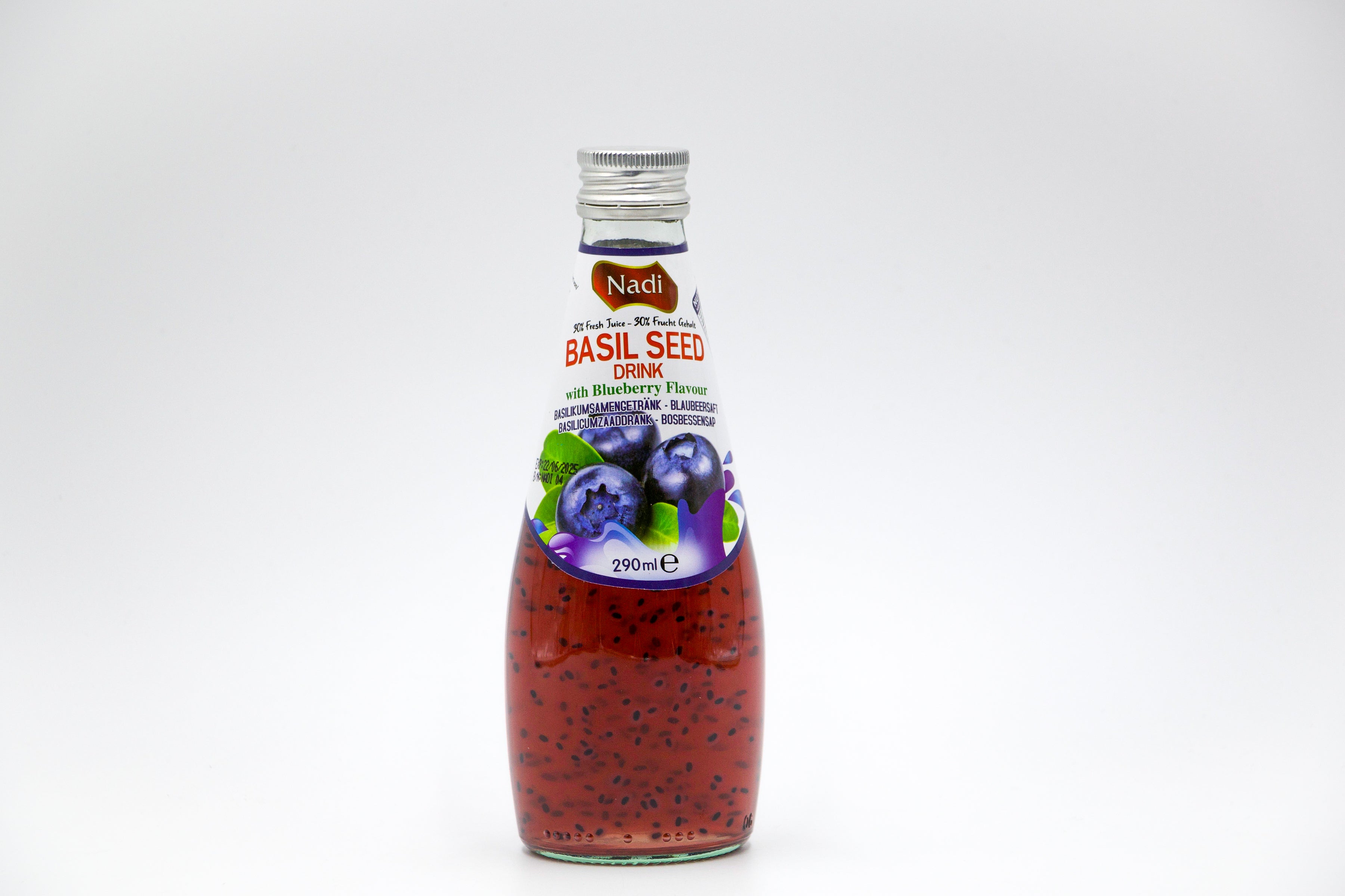 Nadi Basil Seed Blaubeere, VPE: 290ml, VKE: 24x290ml
