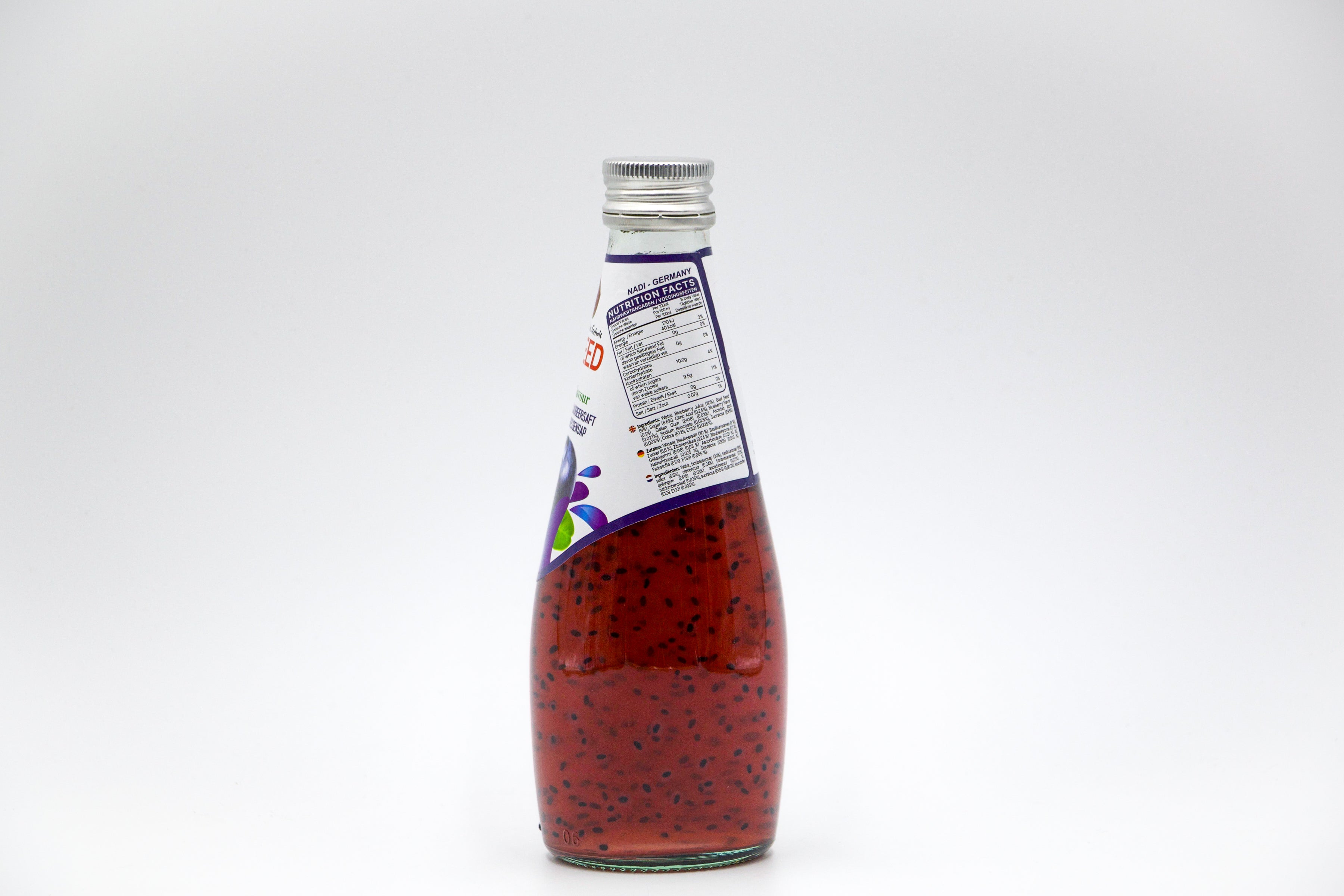 Nadi Basil Seed Blaubeere, VPE: 290ml, VKE: 24x290ml