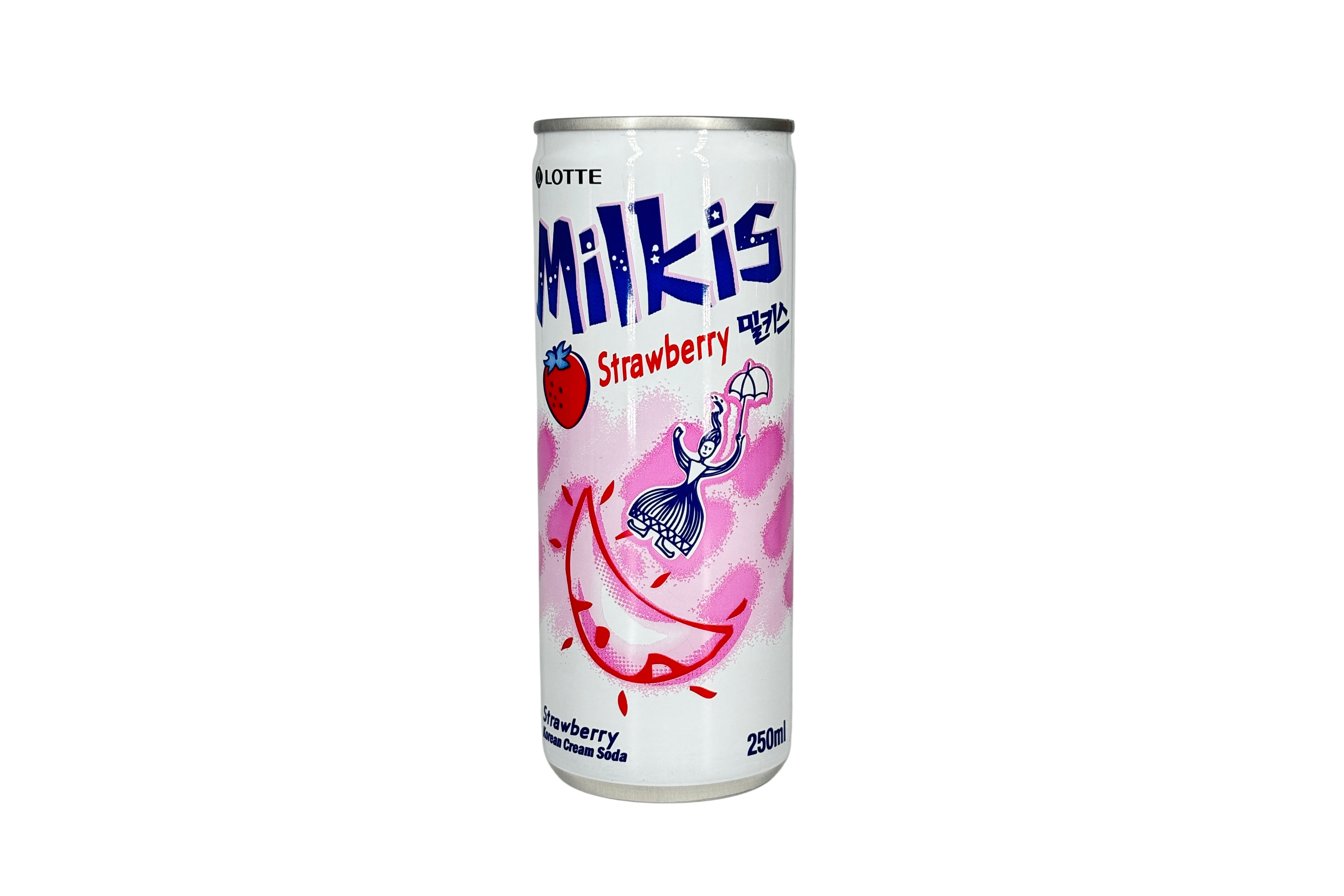 Lotte Milkis Erdbeere, VPE: 1x250ml, VKE: 30x250ml