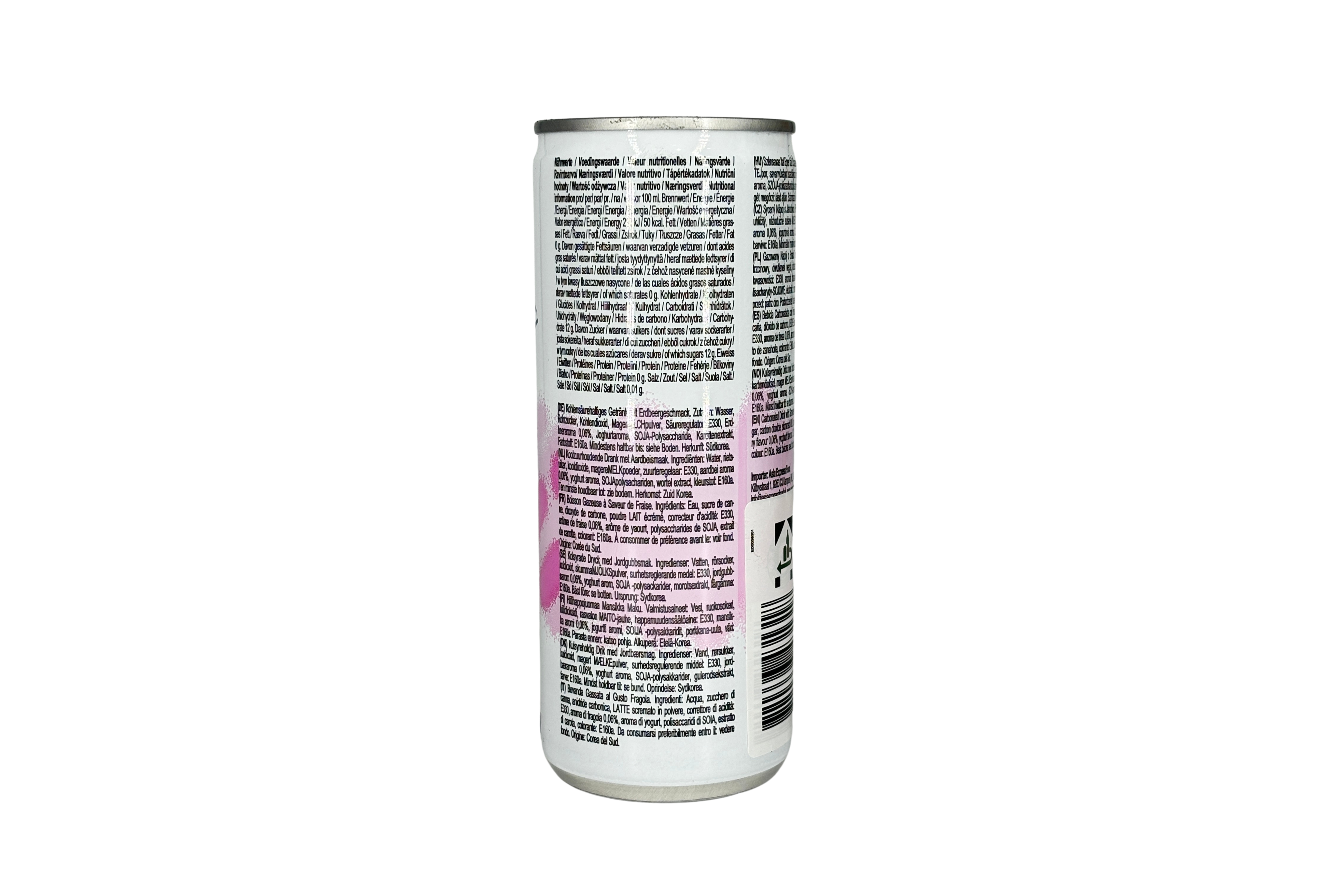 Lotte Milkis Erdbeere, VPE: 1x250ml, VKE: 30x250ml