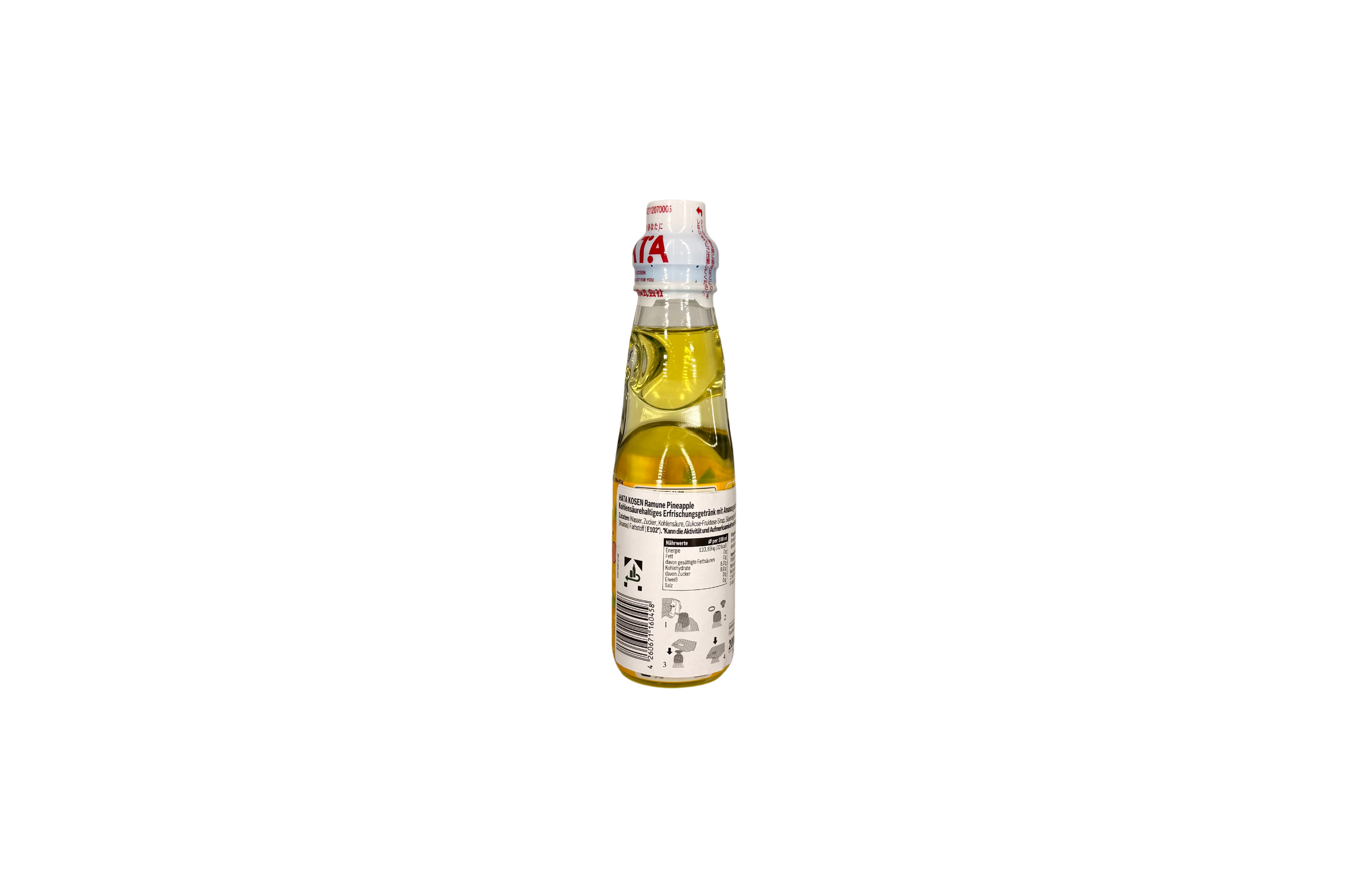 Hata Ramune Pineapple, VPE: 200ml, VKE: 30x200ml