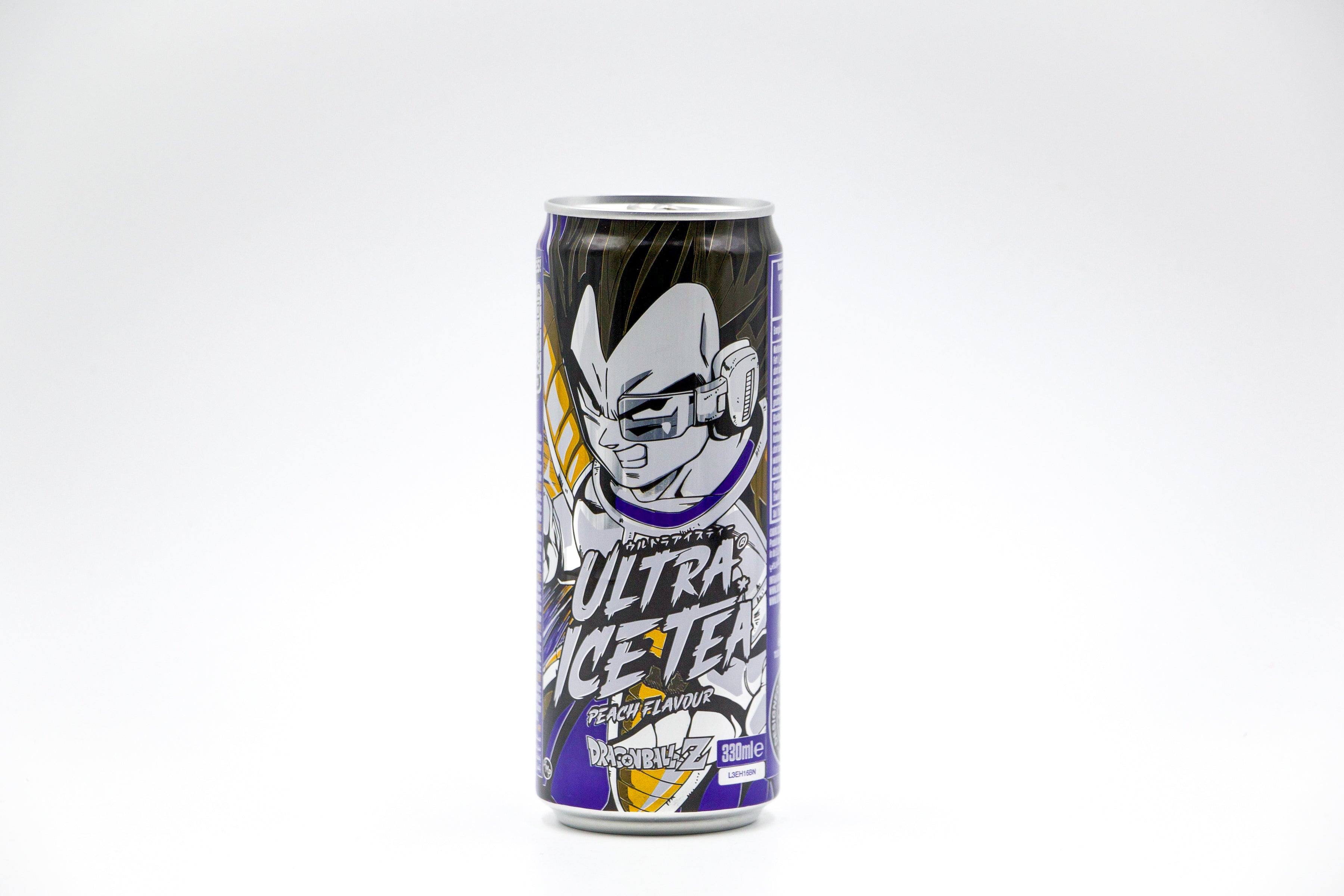 Ultra Ice Tea - DBZ, Vegeta, Pfirsichgeschmack, VPE: 330ml, VKE: 24x330ml