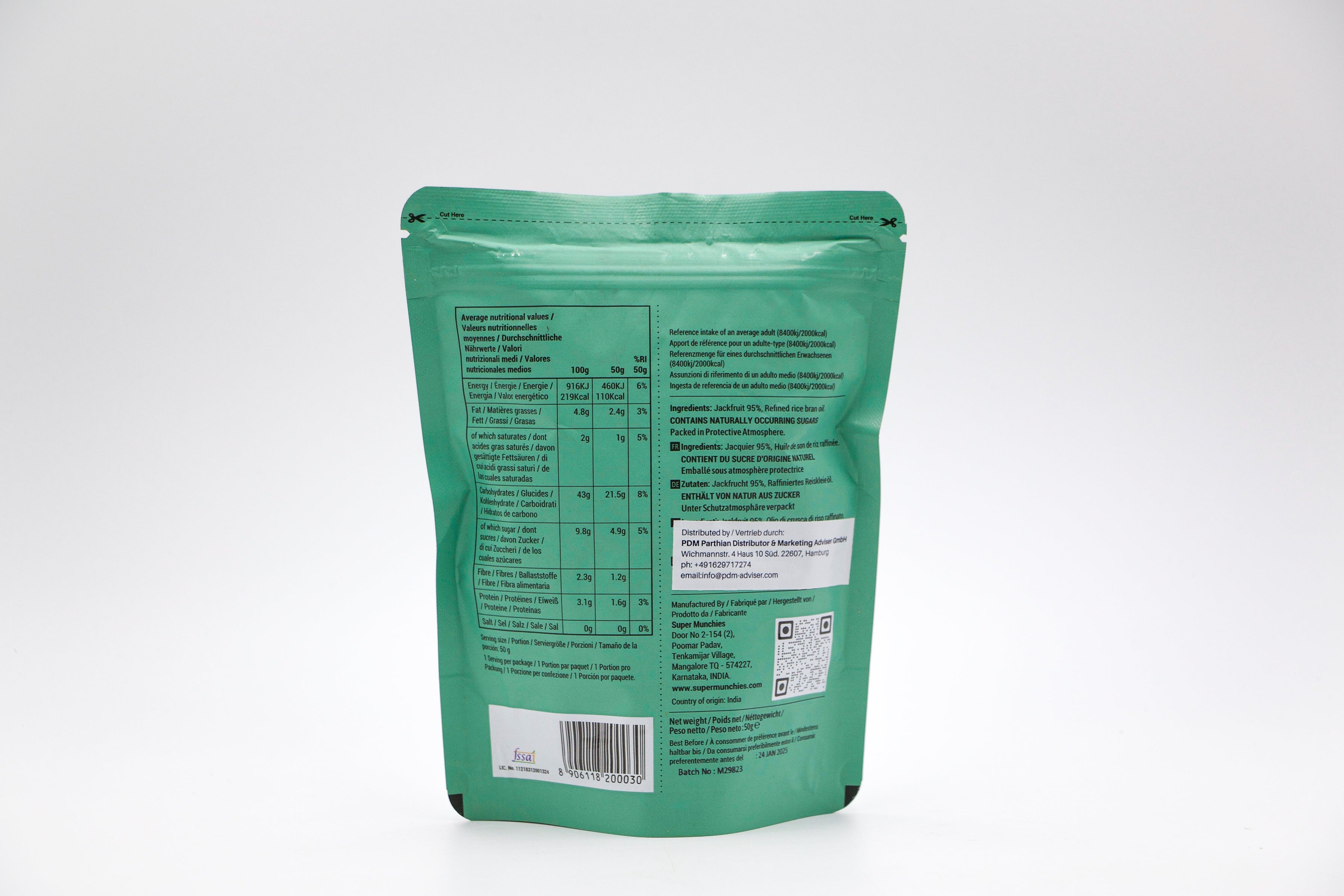 Super Munchies- Jackfruitchips, VPE: 1x50g