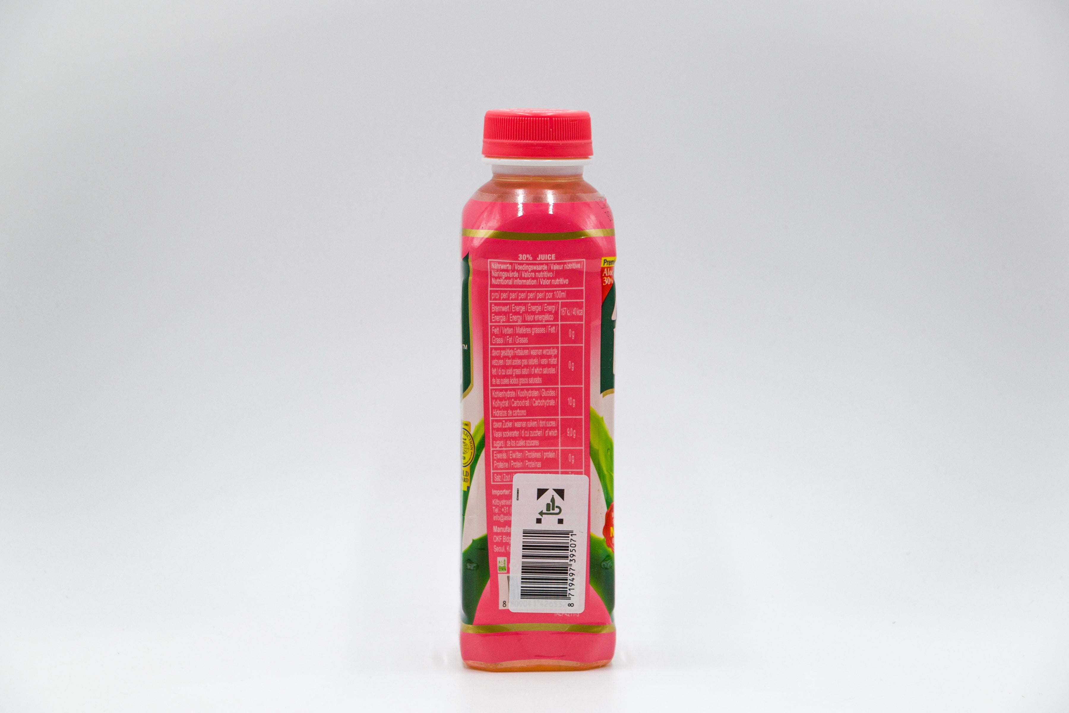 OKF Aloe Vera Pfirsich, VPE: 500ml, VKE: 20x500ml