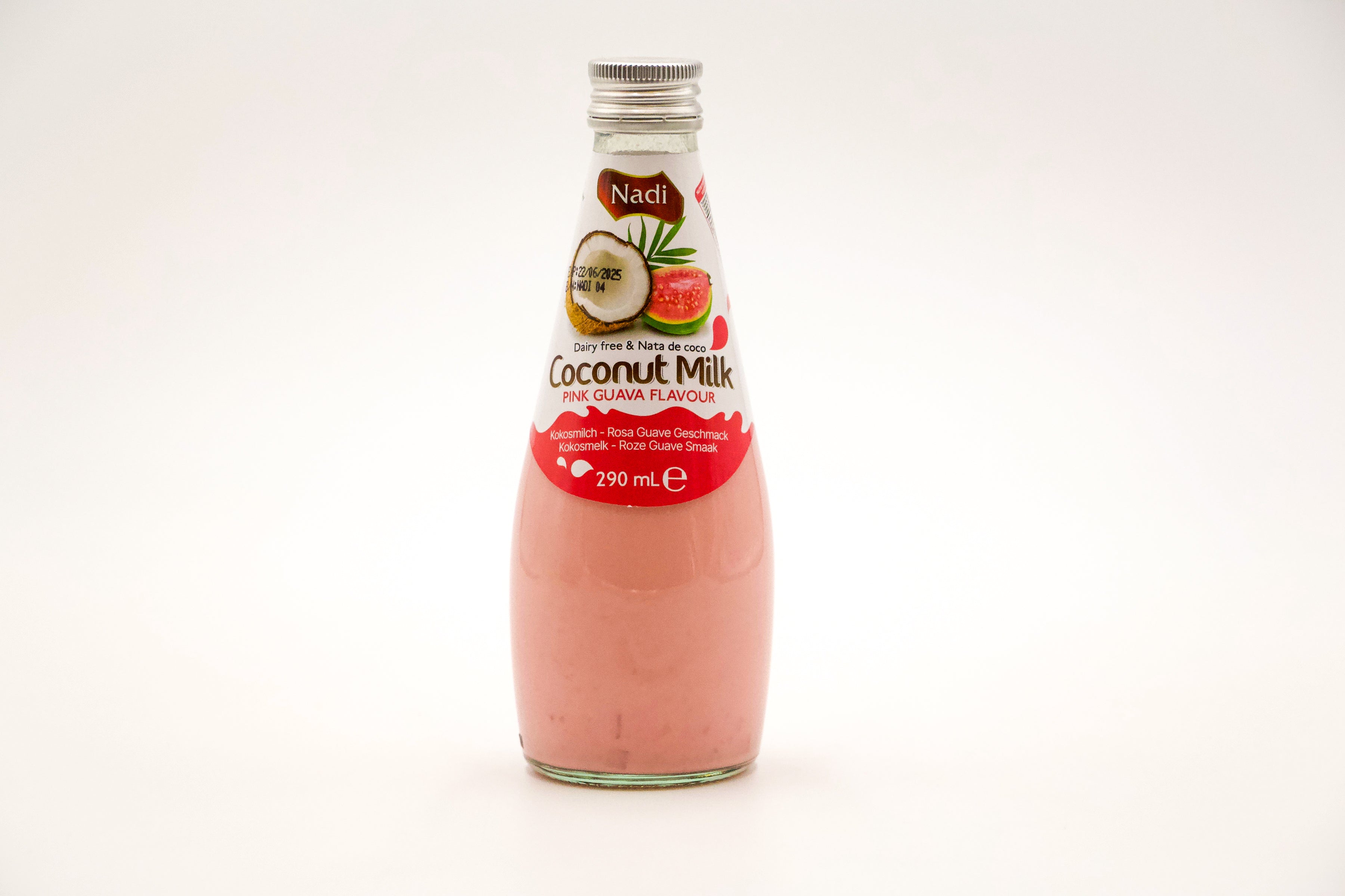 Nadi Coconut Milk pink Guava, VPE: 290ml, VKE: 24x290ml