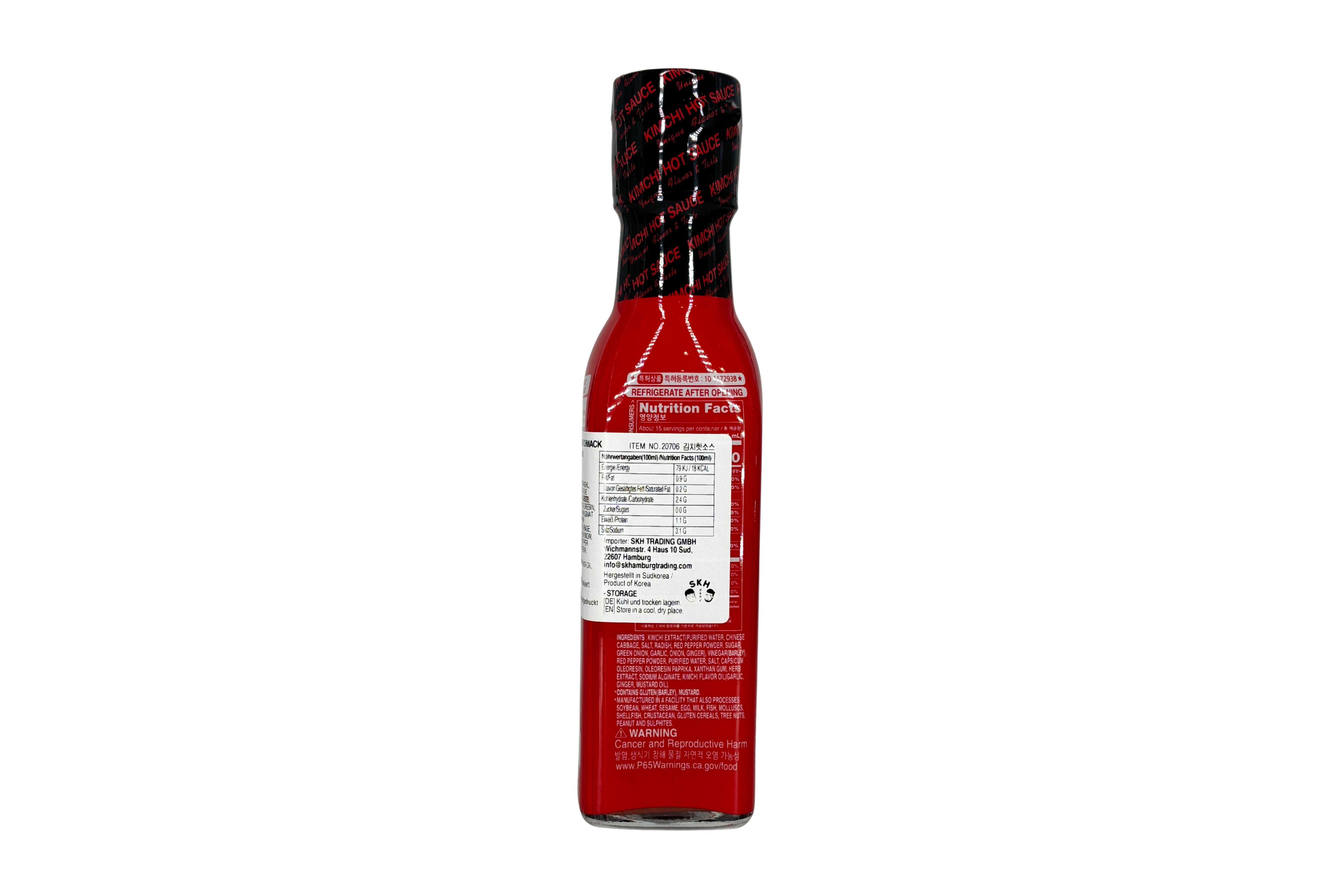 Surasang Kimchi Hot Sauce, VPE: 230ml, VKE: 15x230ml