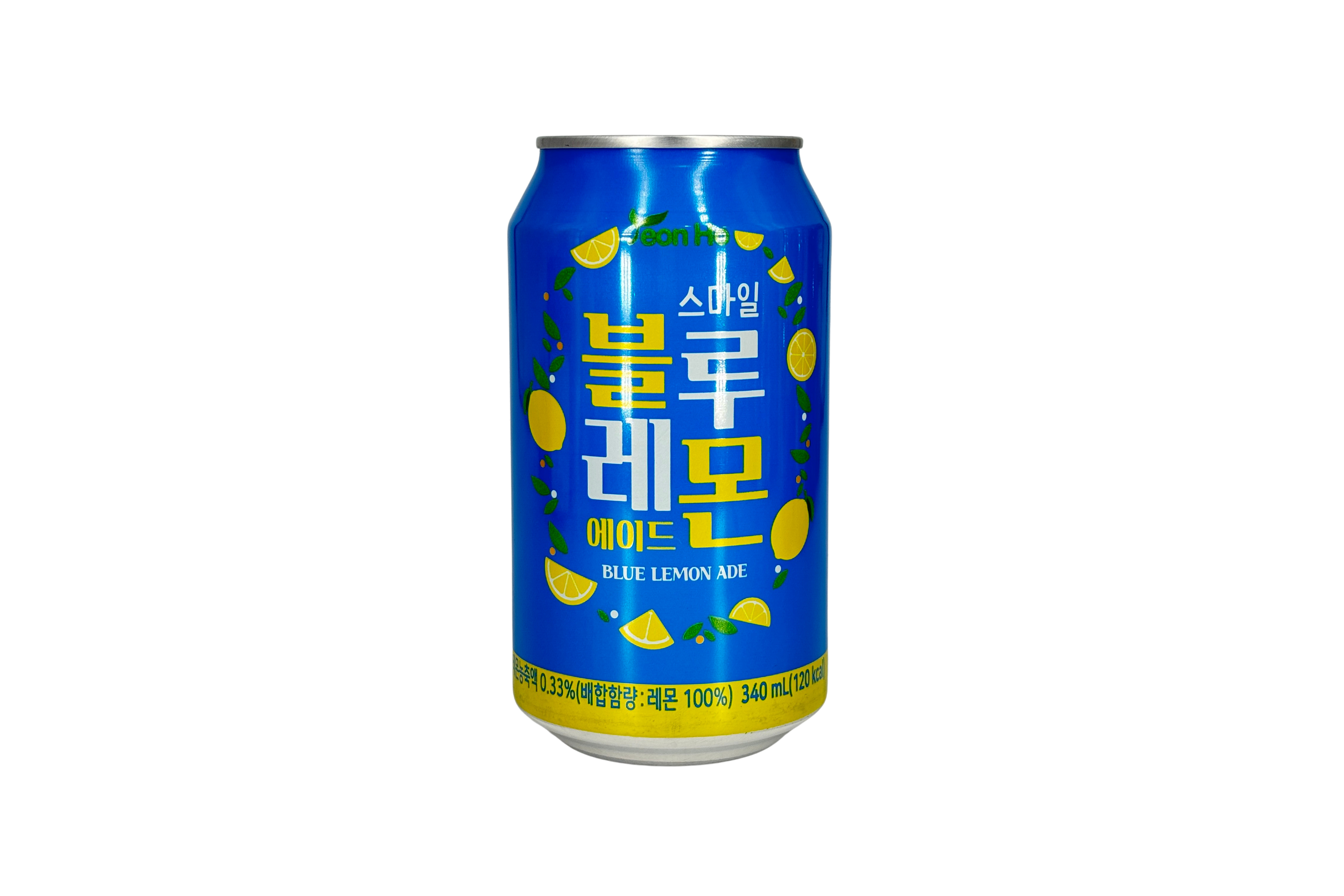 Yeonho Smile Blue Lemon Ade Drink, VPE: 340ml, VKE: 24x340ml