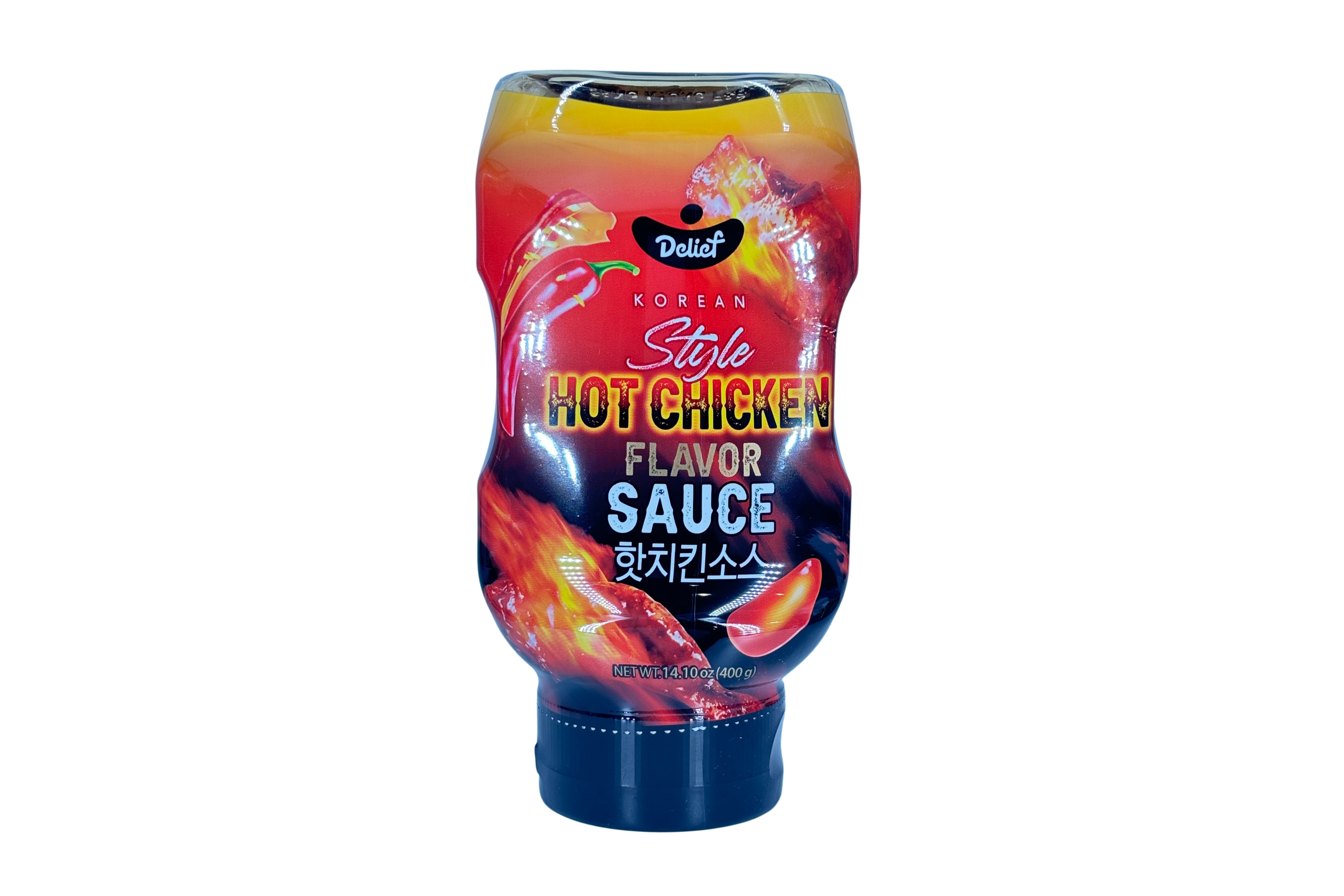 Delief Hot Chicken Flavor Sauce, VPE: 400g, VKE: 25x400g