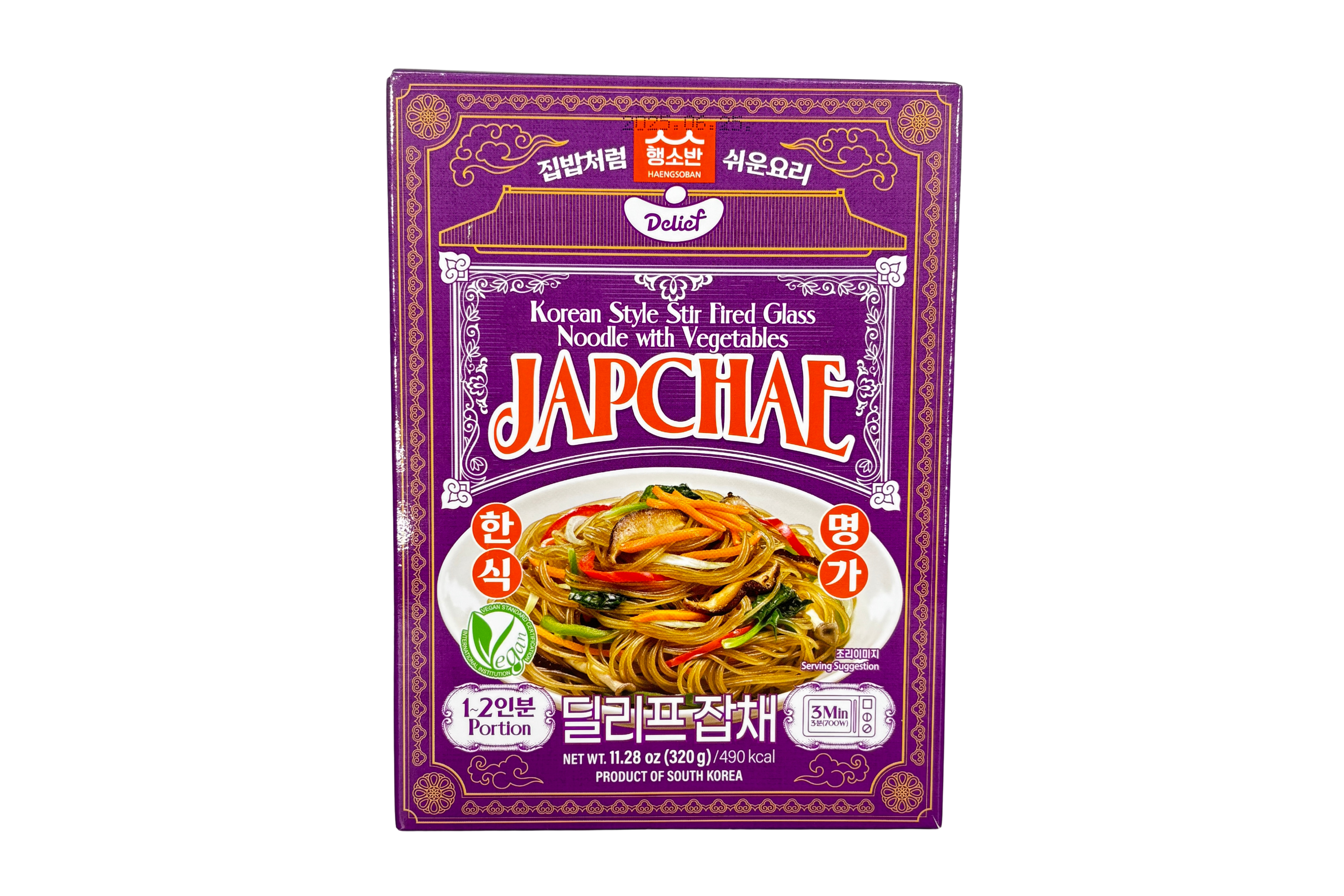 Delief Japchae, VPE: 320g, VKE: 12x320g