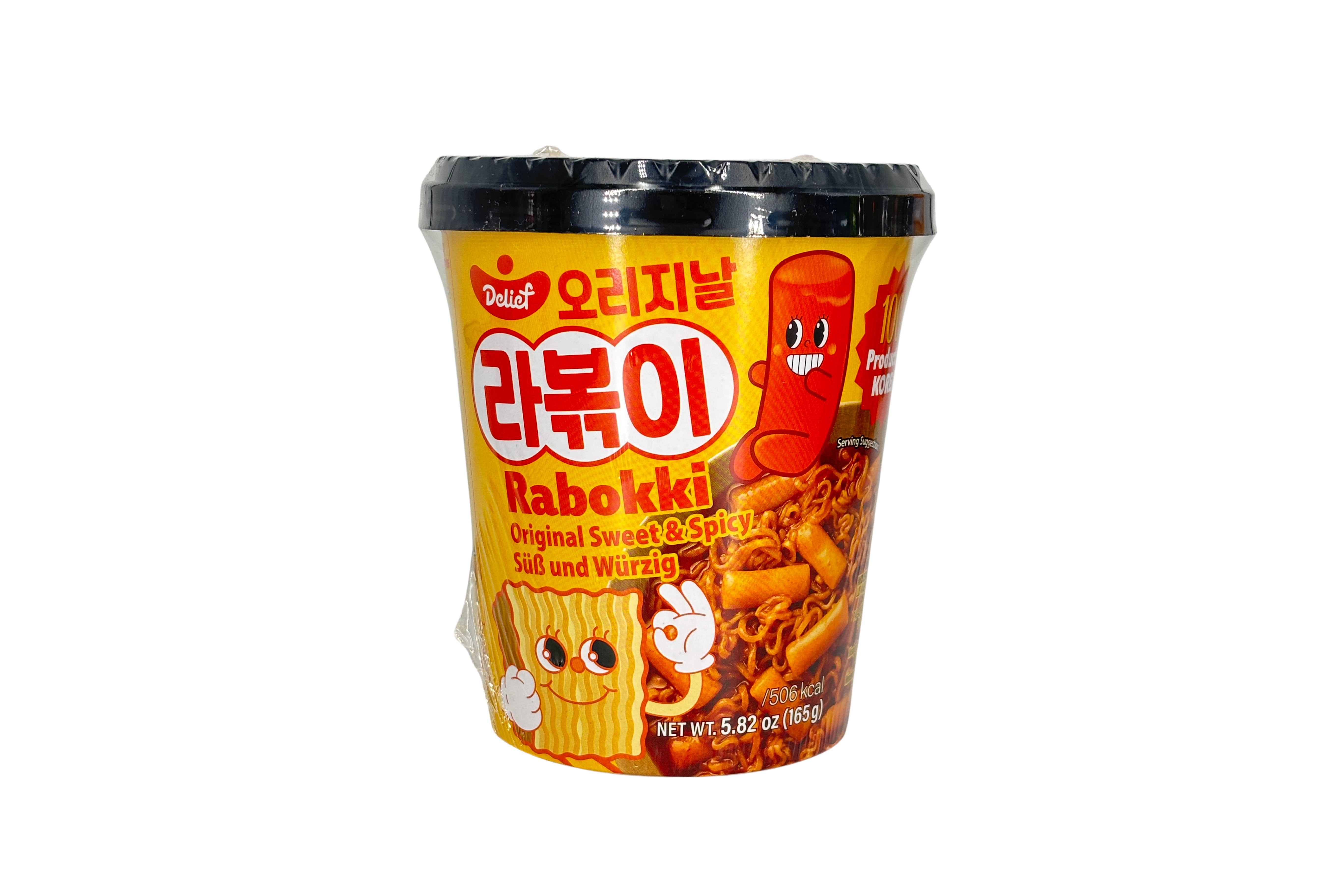 Delief Rabokki Sweet and Spicy Flavor, VPE: 165g, VKE: 24x165g