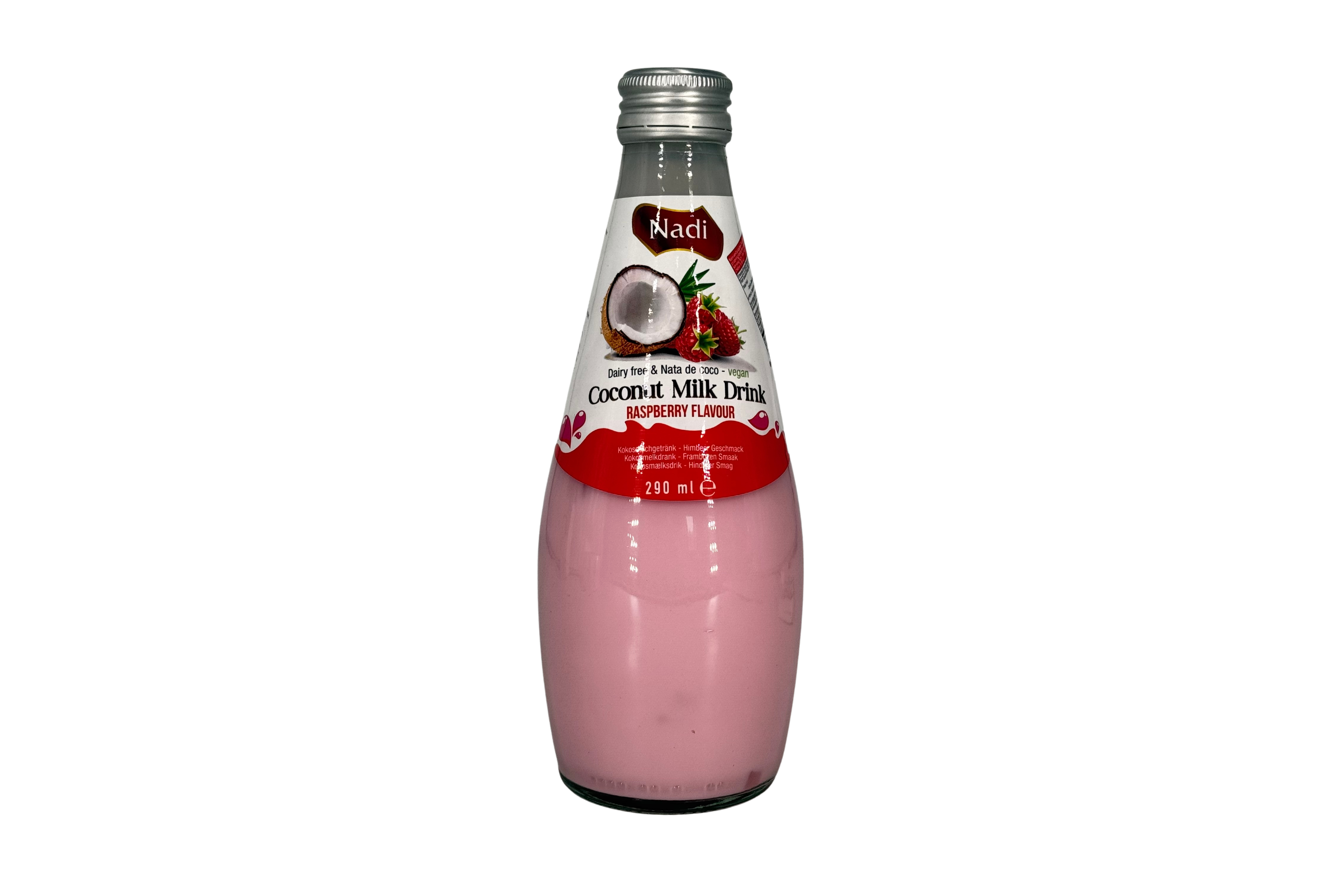 Nadi Coconut Milk Himbeere, VPE: 290ml, VKE: 24x290ml