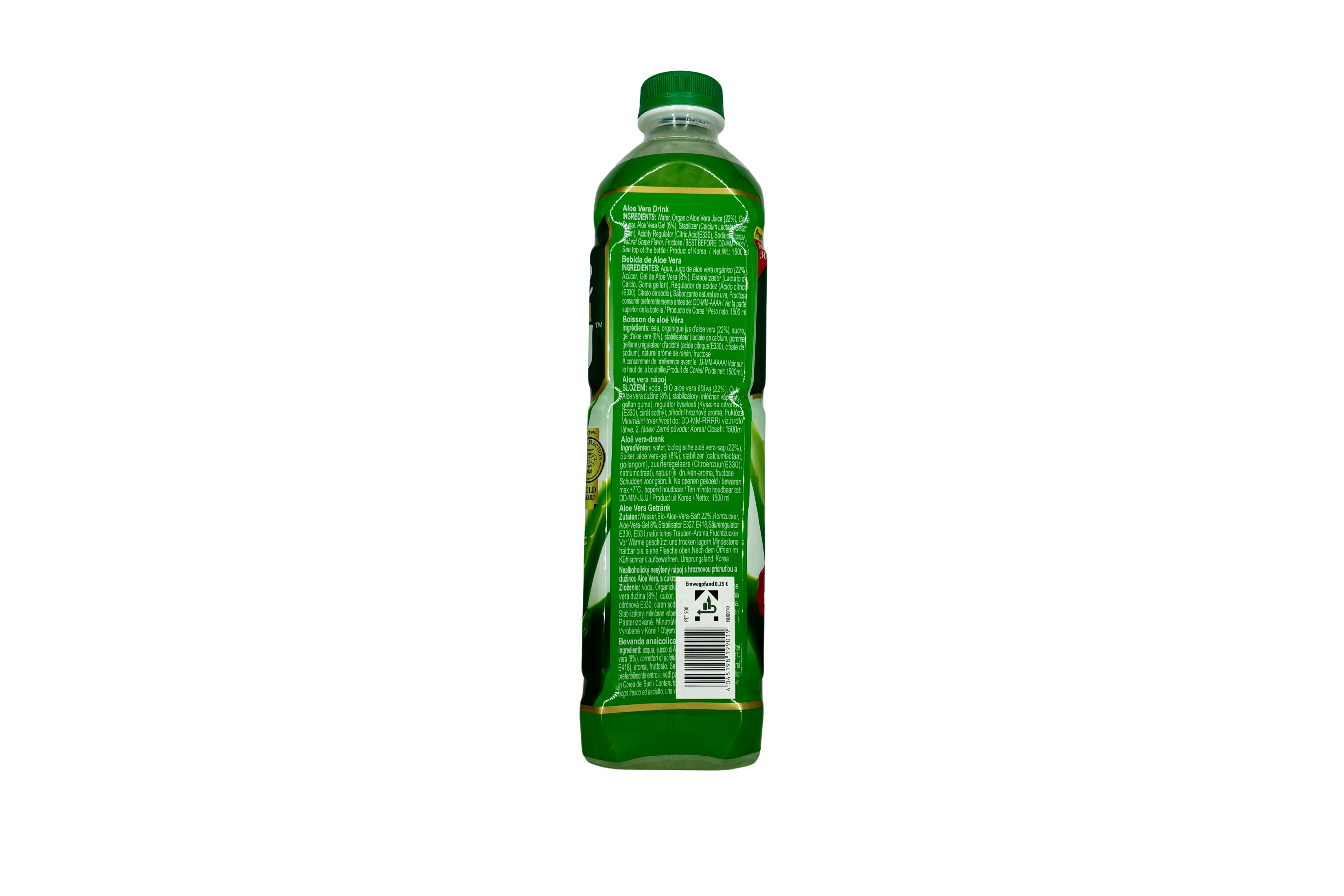 OKF Aloe Vera King Original, VPE: 1,5L, VKE. 12x1,5L