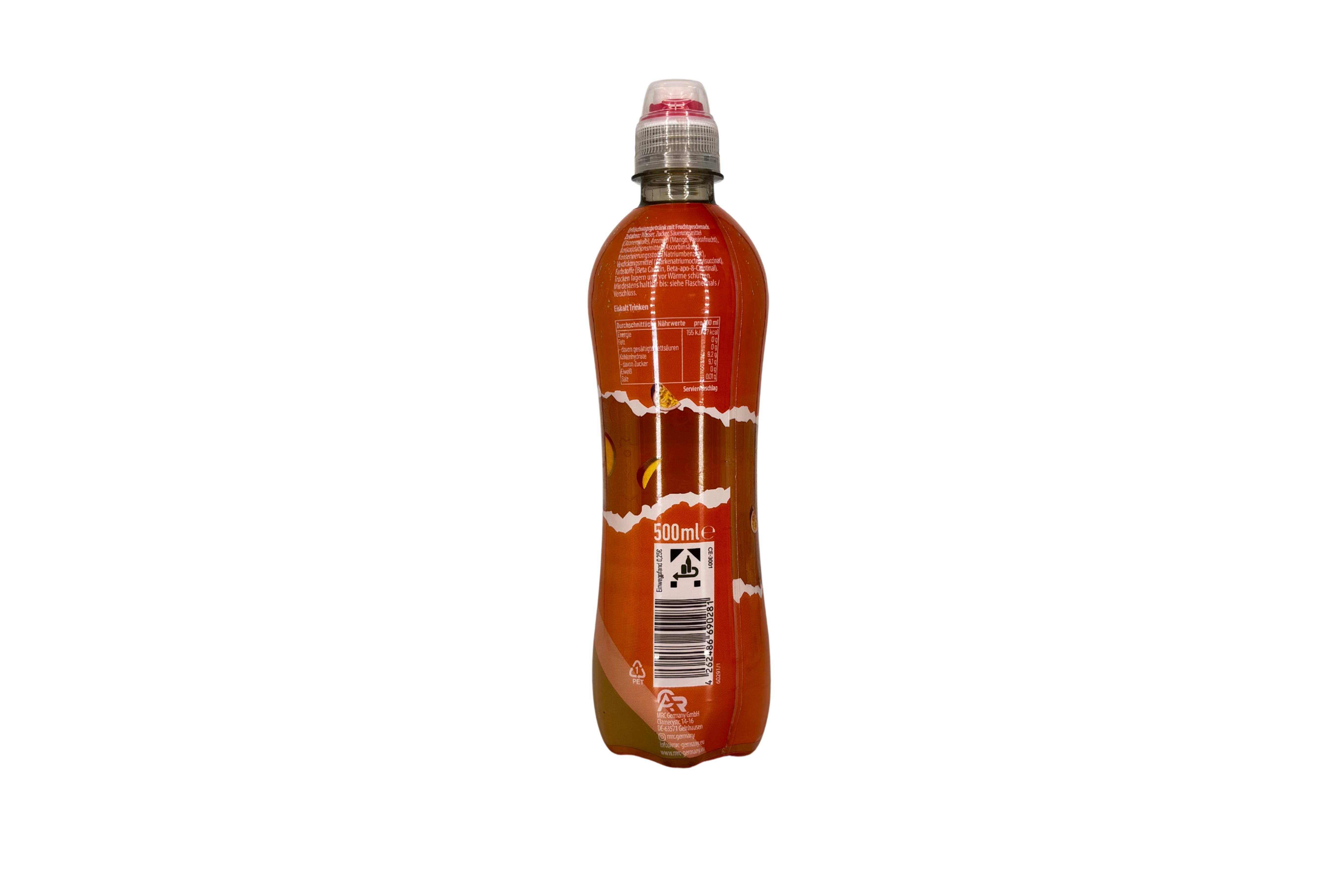 Durstlöscher Mango Maracuja, VPE: 500ml, VKE: 12x500ml