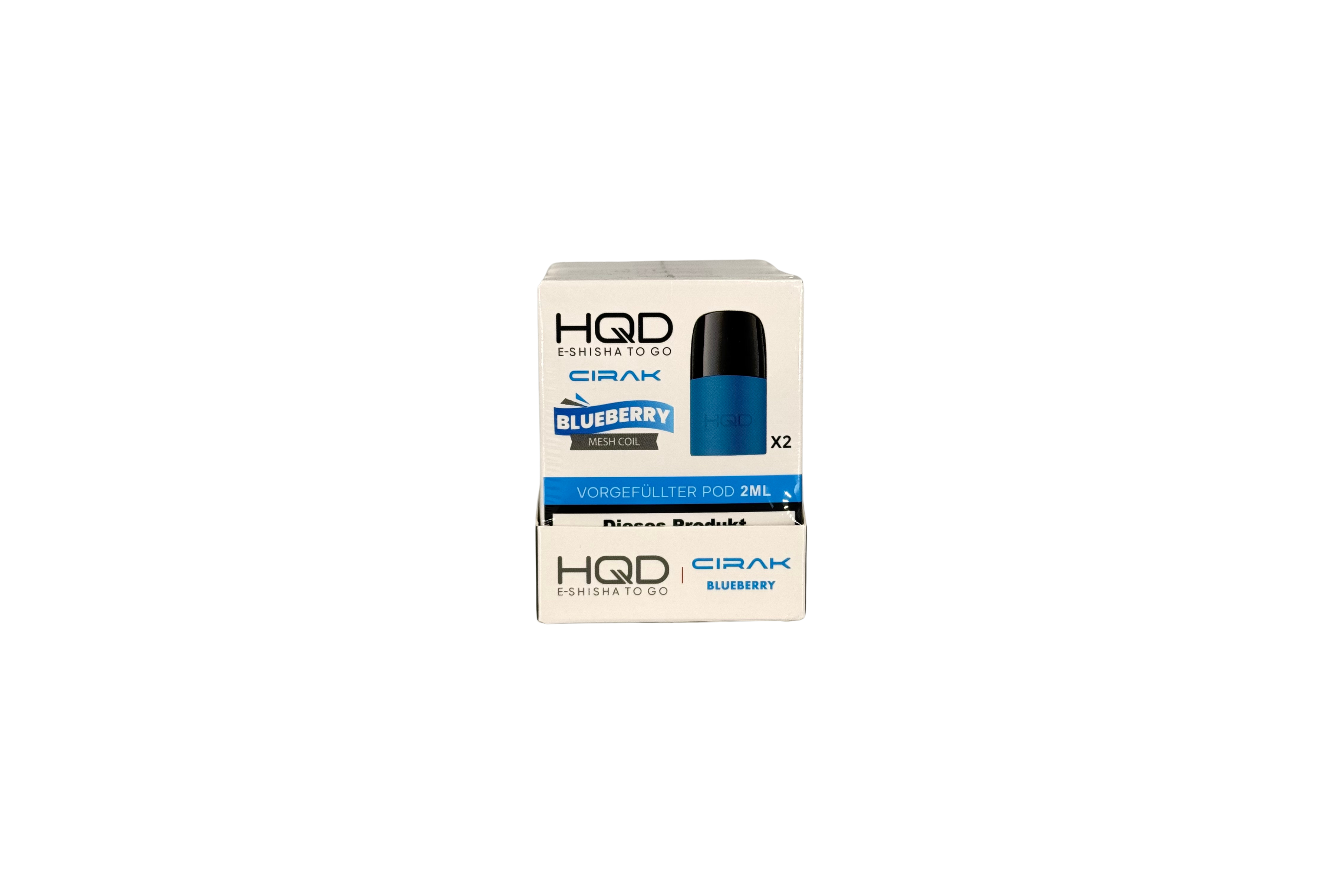 HQD Cirak Prefilled Pod Blueberry, VPE: 2 Stk. - 18mg/ml Nikotingehalt