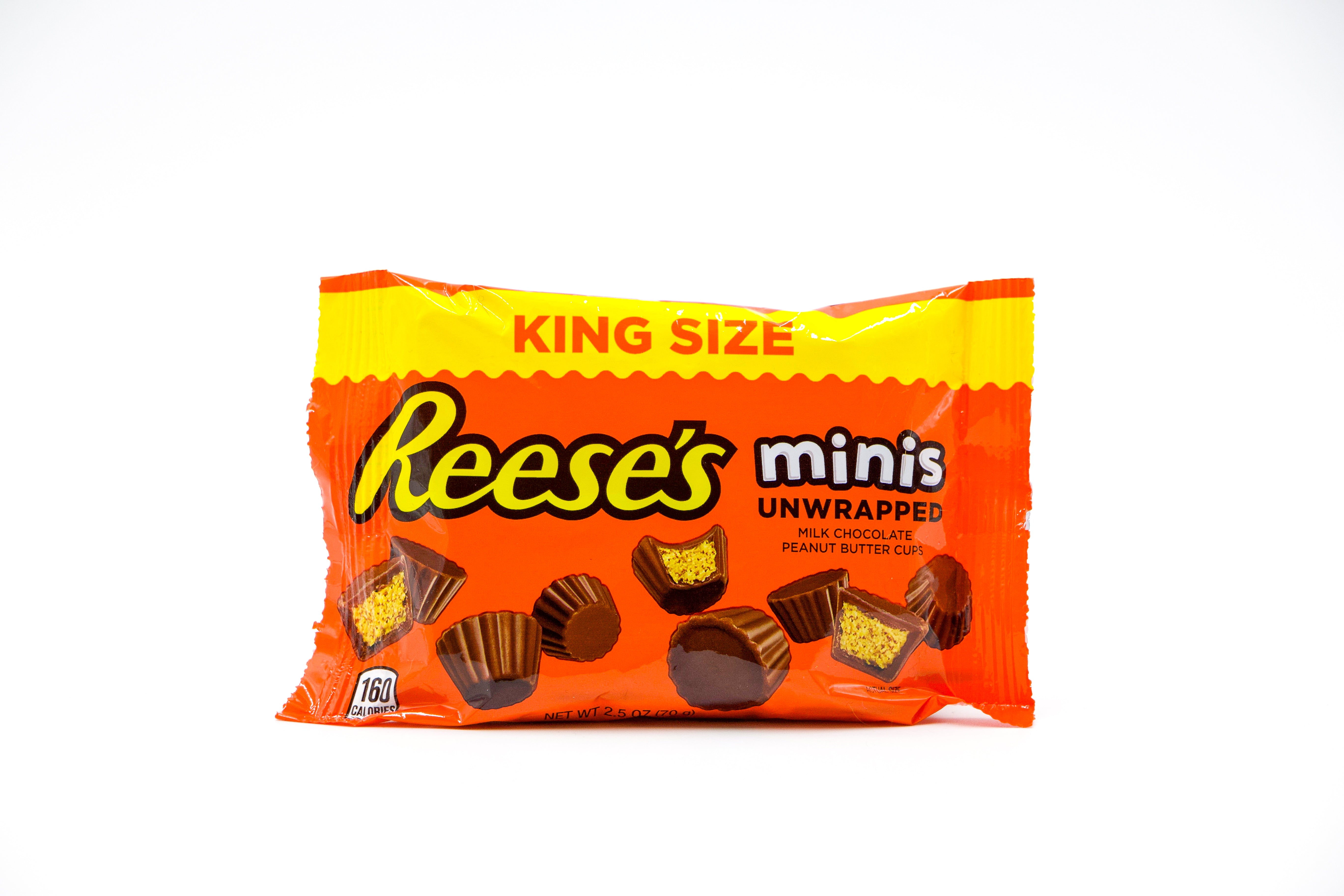 Reese's Minis unwrapped King Size, VPE: 70g, VKE: 16x70g