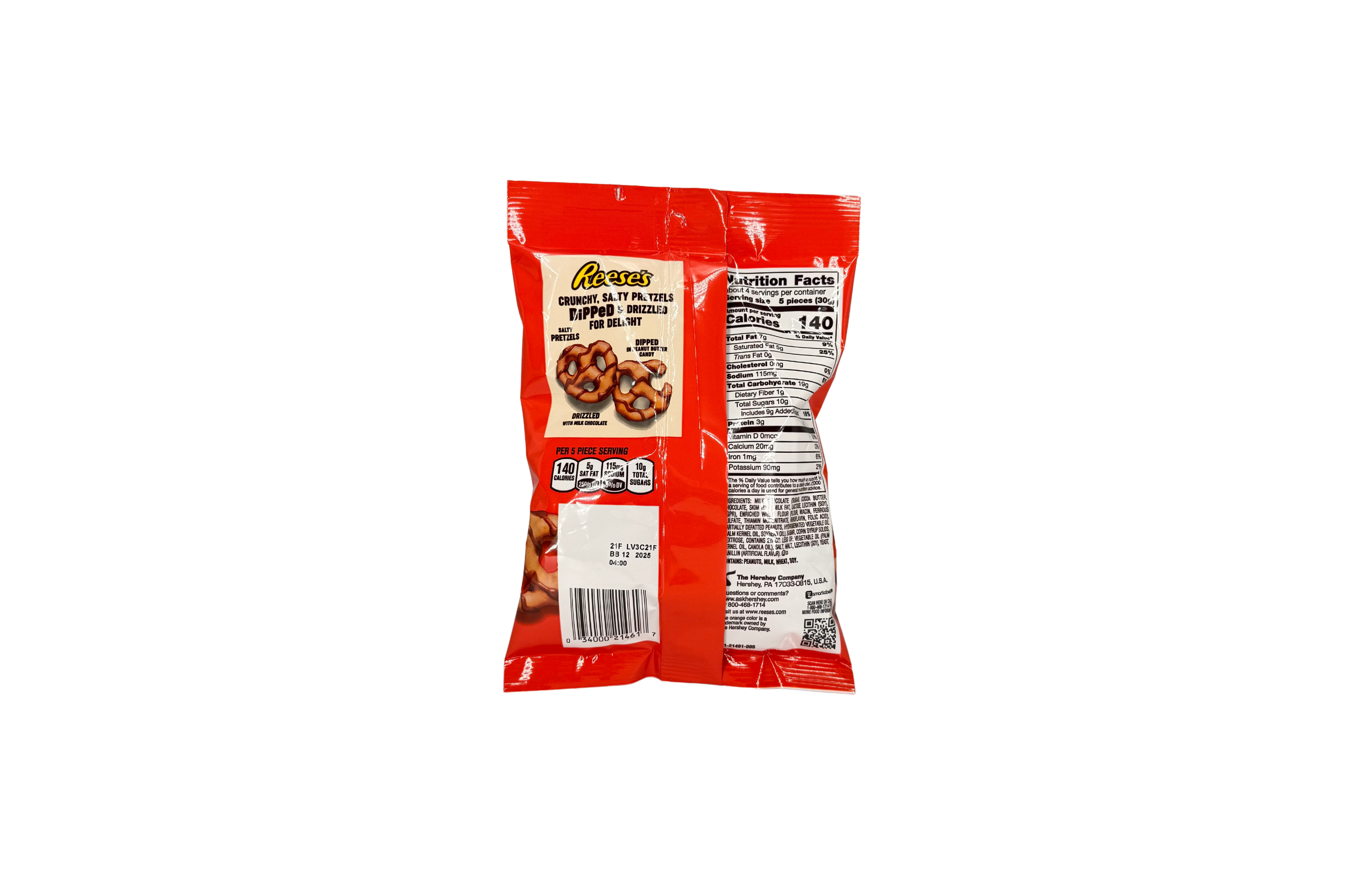 Reese's Dipped Pretzels, VPE: 120g, VKE: 12x120g