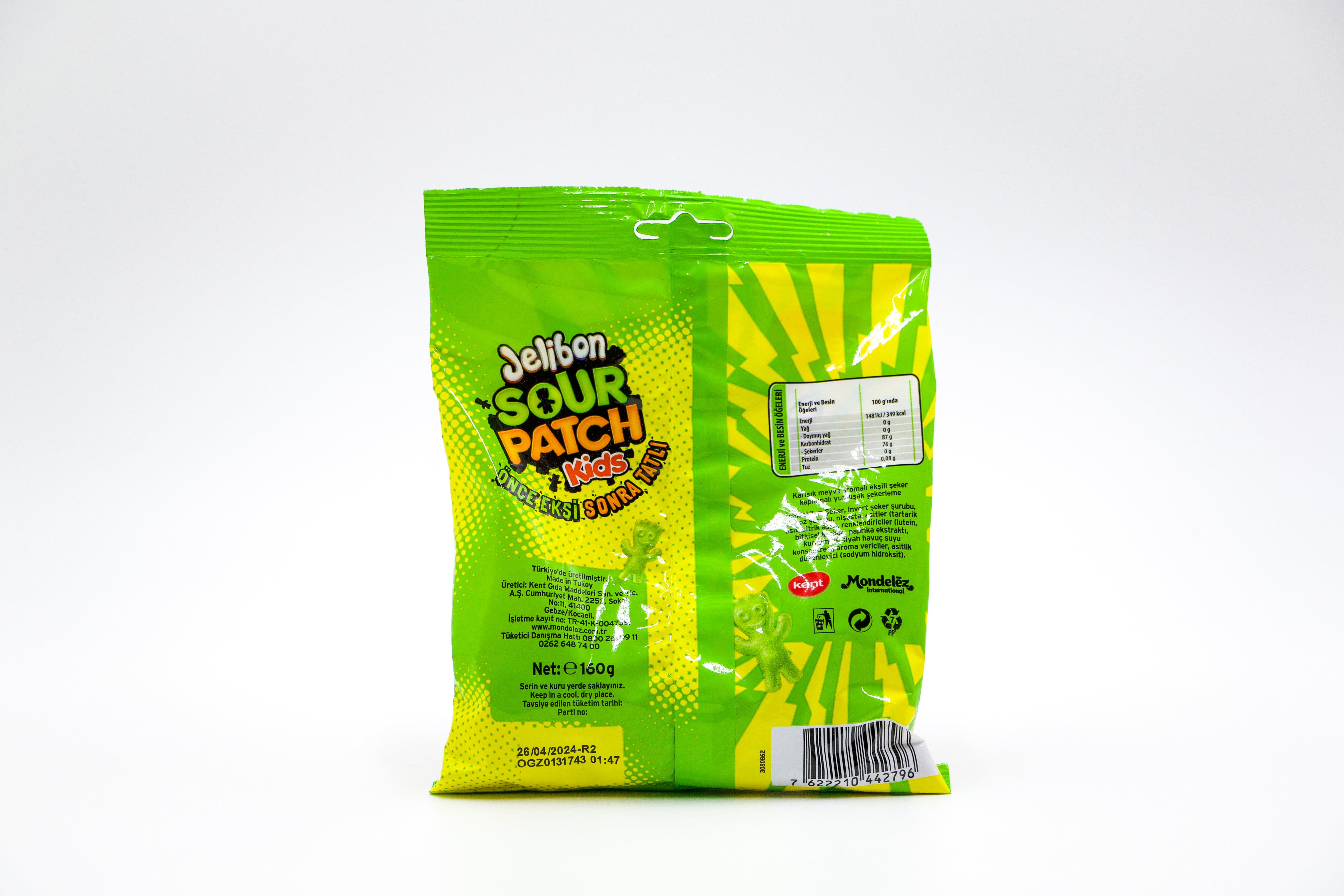 Jelibon Sour Patch Kids, VPE: 160g, VKE: 10x160g