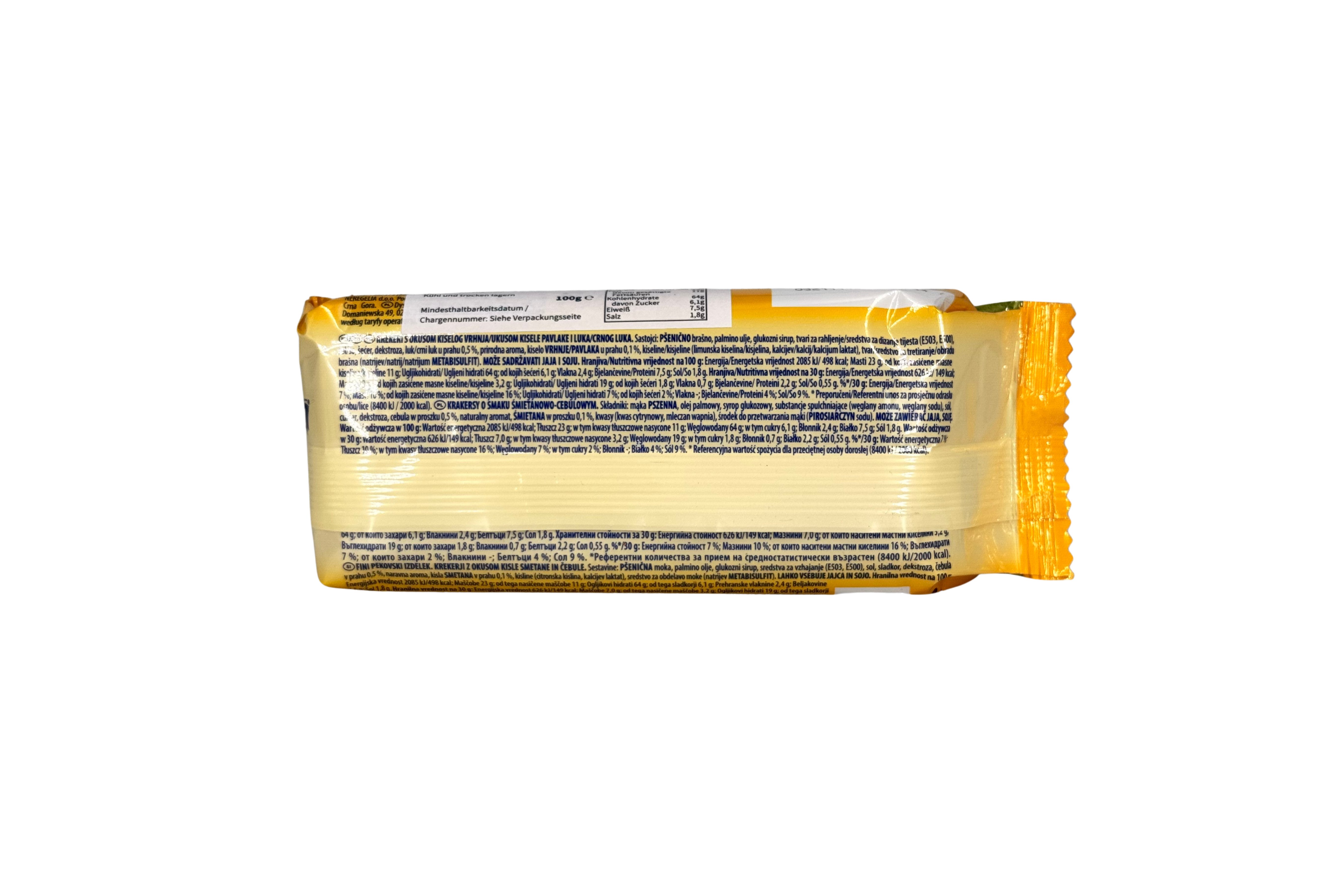 Tuc Sour Cream & Onion, VPE: 100g, VKE. 24x100g