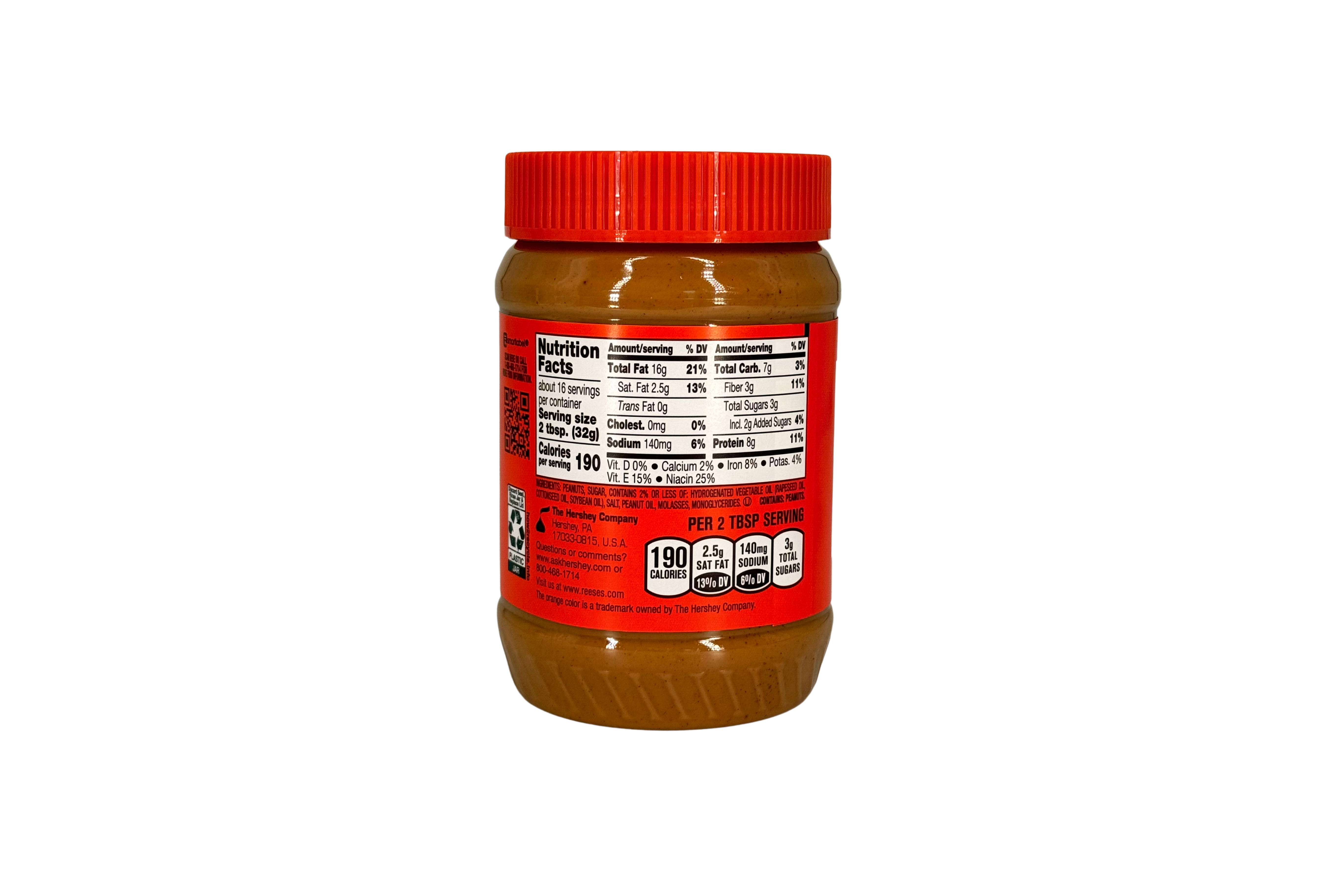 Reese's Creamy Peanut Butter, VPE: 510g, VKE: 12x510g