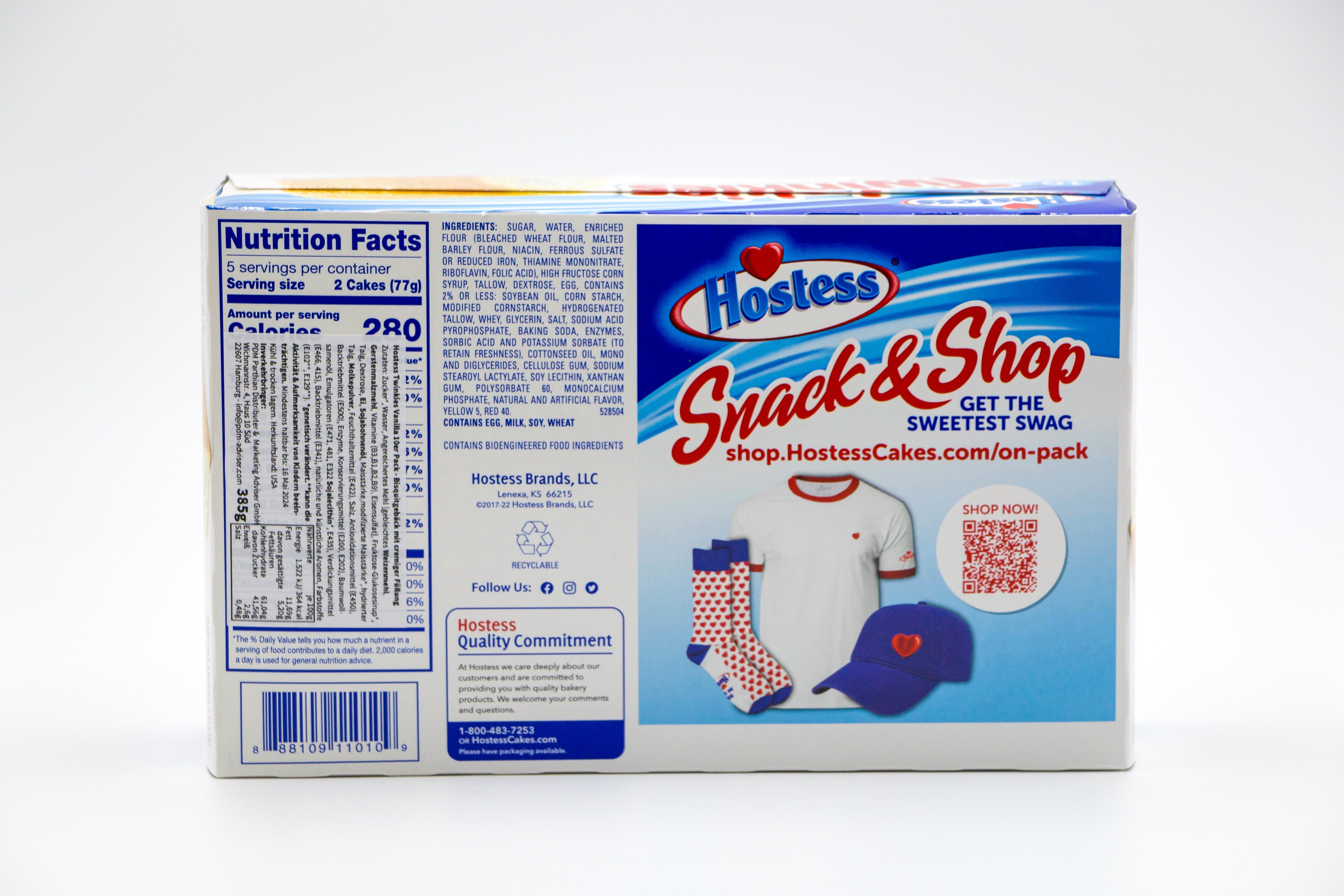 HOSTESS - Twinkies Original, VPE: 385g, VKE: 6x385g