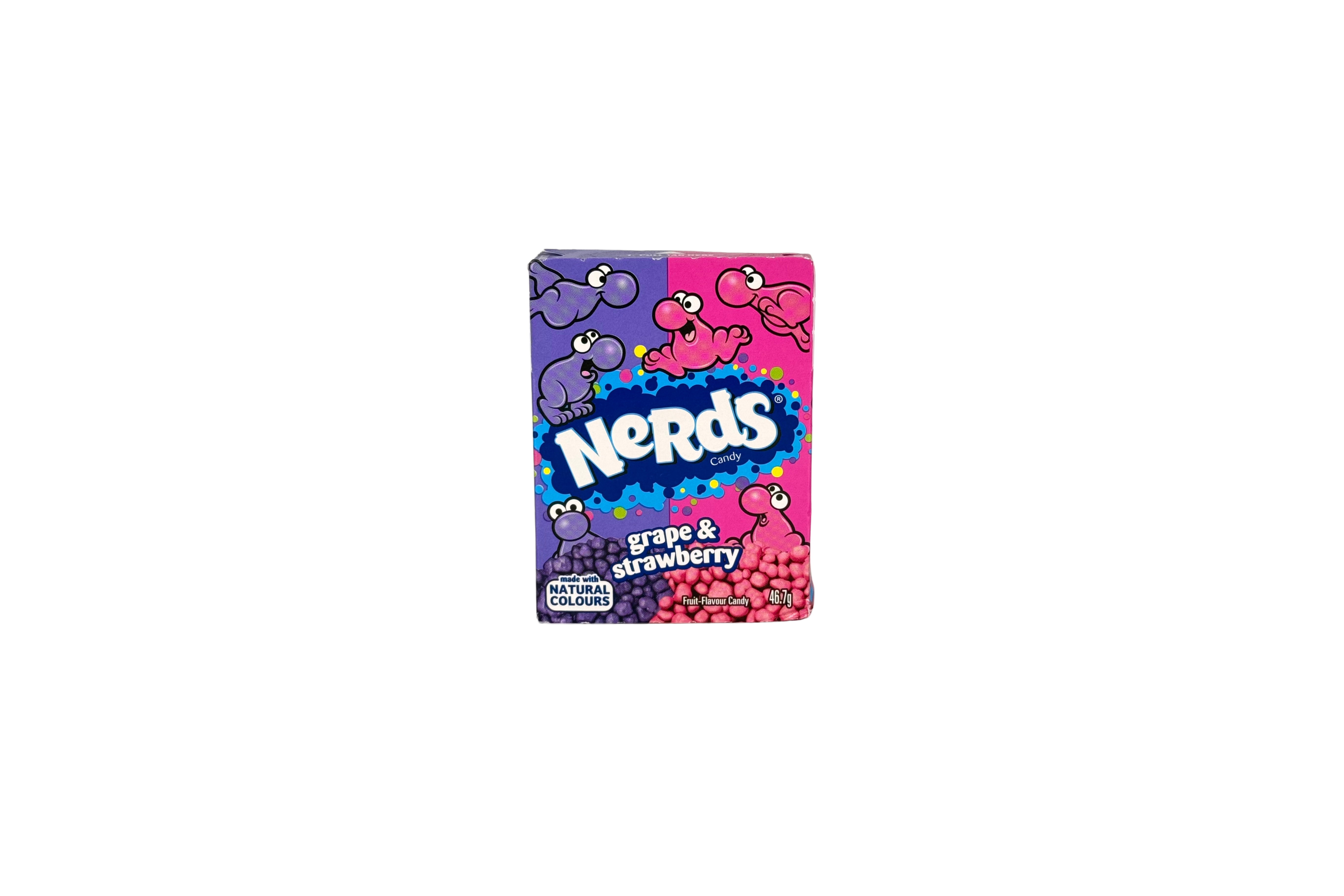 Nerds - Grape/Strawberry, VPE: 46,7g, VKE. 36x46,7g