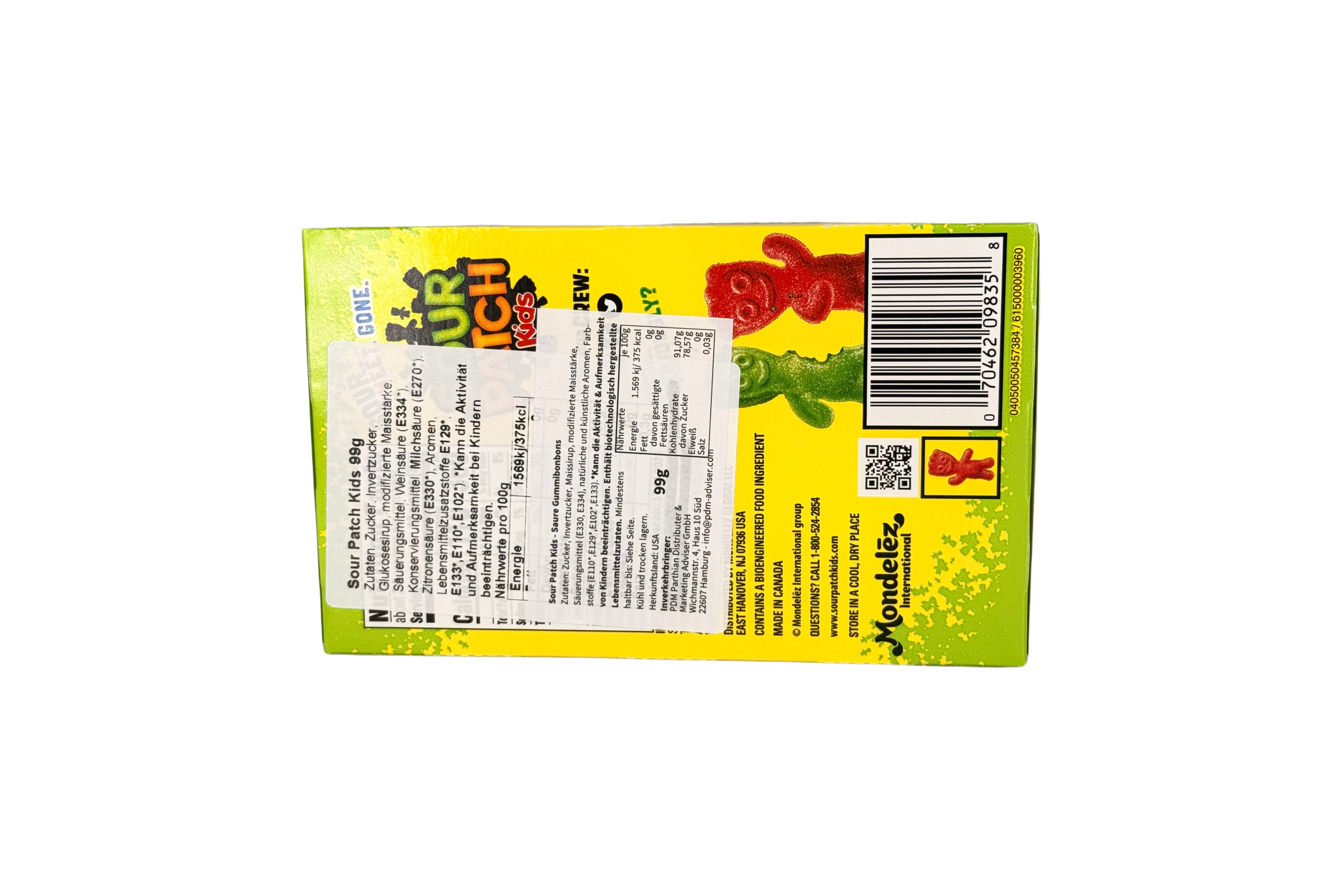 Sour Patch Kids Theater Box, VPE: 99g, VKE: 12x99g