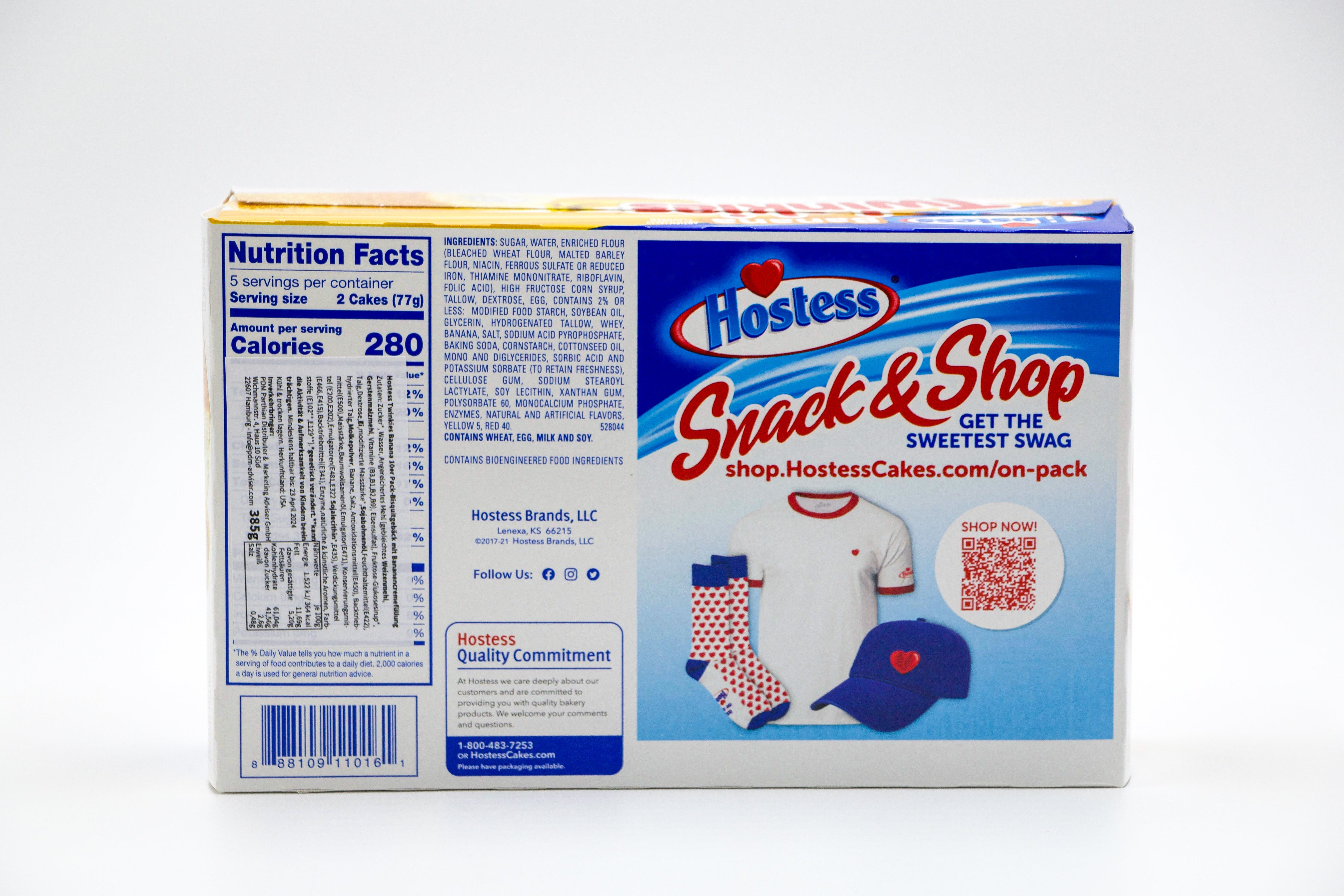 HOSTESS - Twinkies Banana, VPE: 385g, VKE: 6x385g