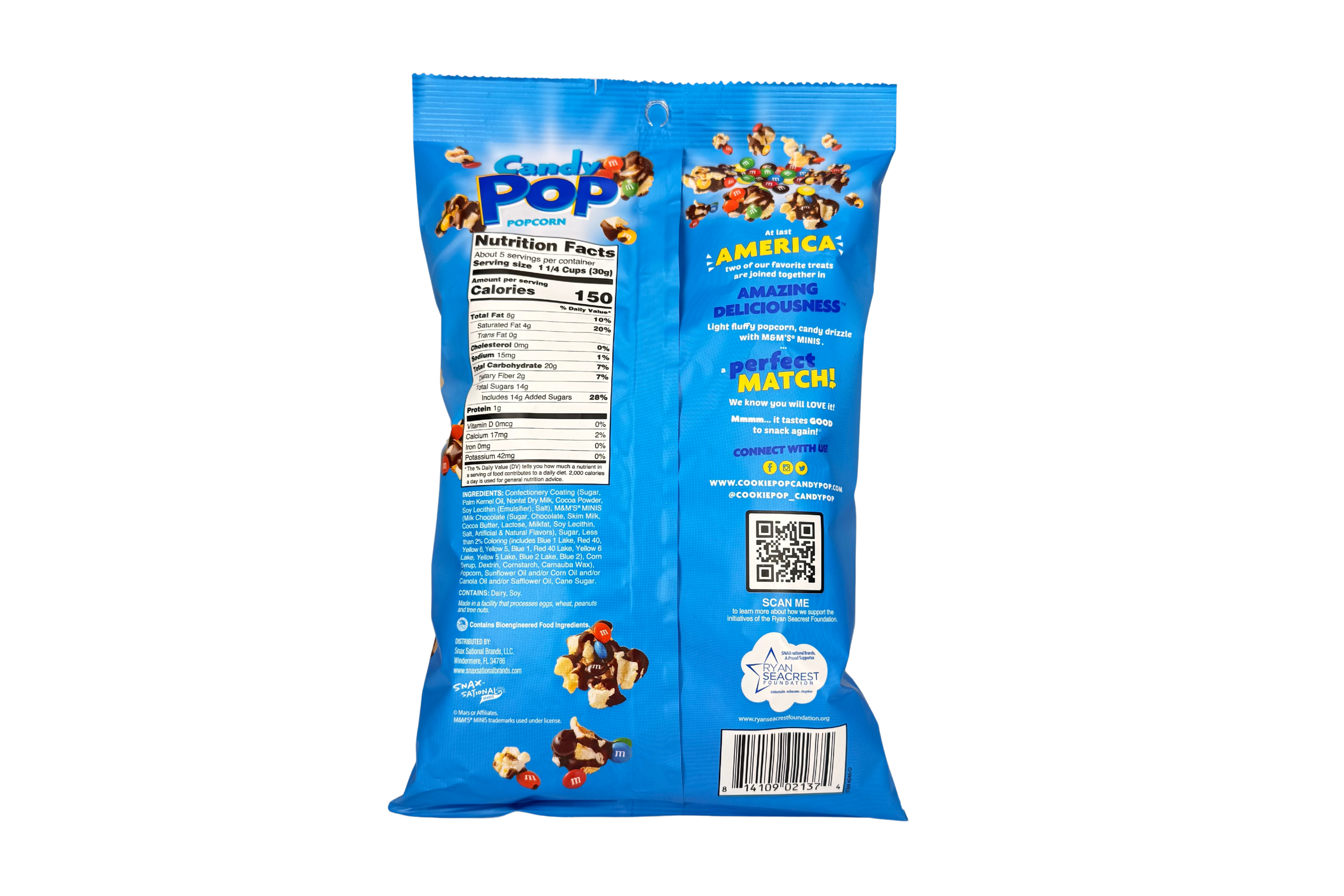 Candy Pop Popcorn M&M's, VPE: 149g, VKE: 12x149g