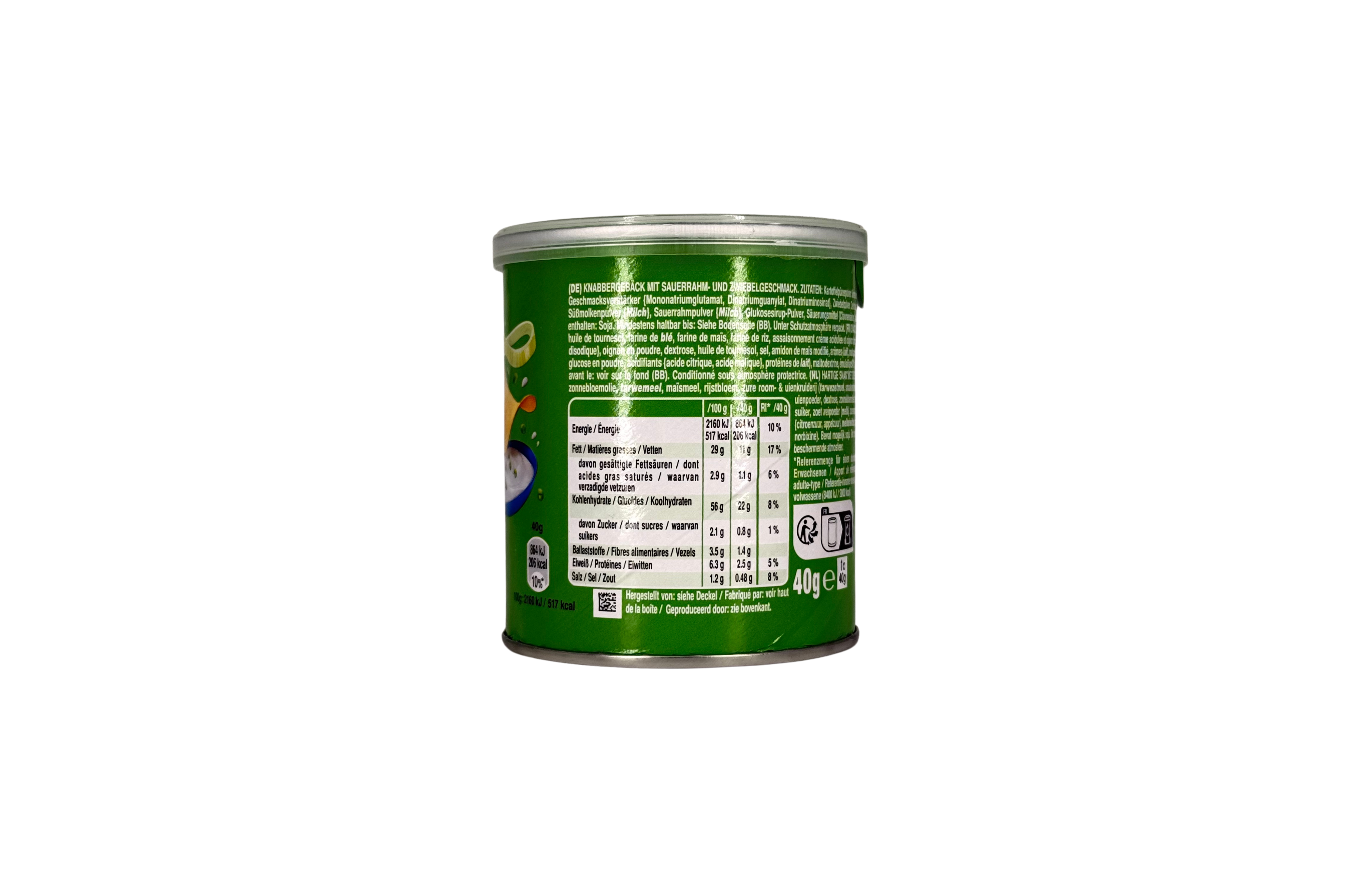 Pringles Sour Cream & Onion, VPE: 40g, VKE: 12x40g