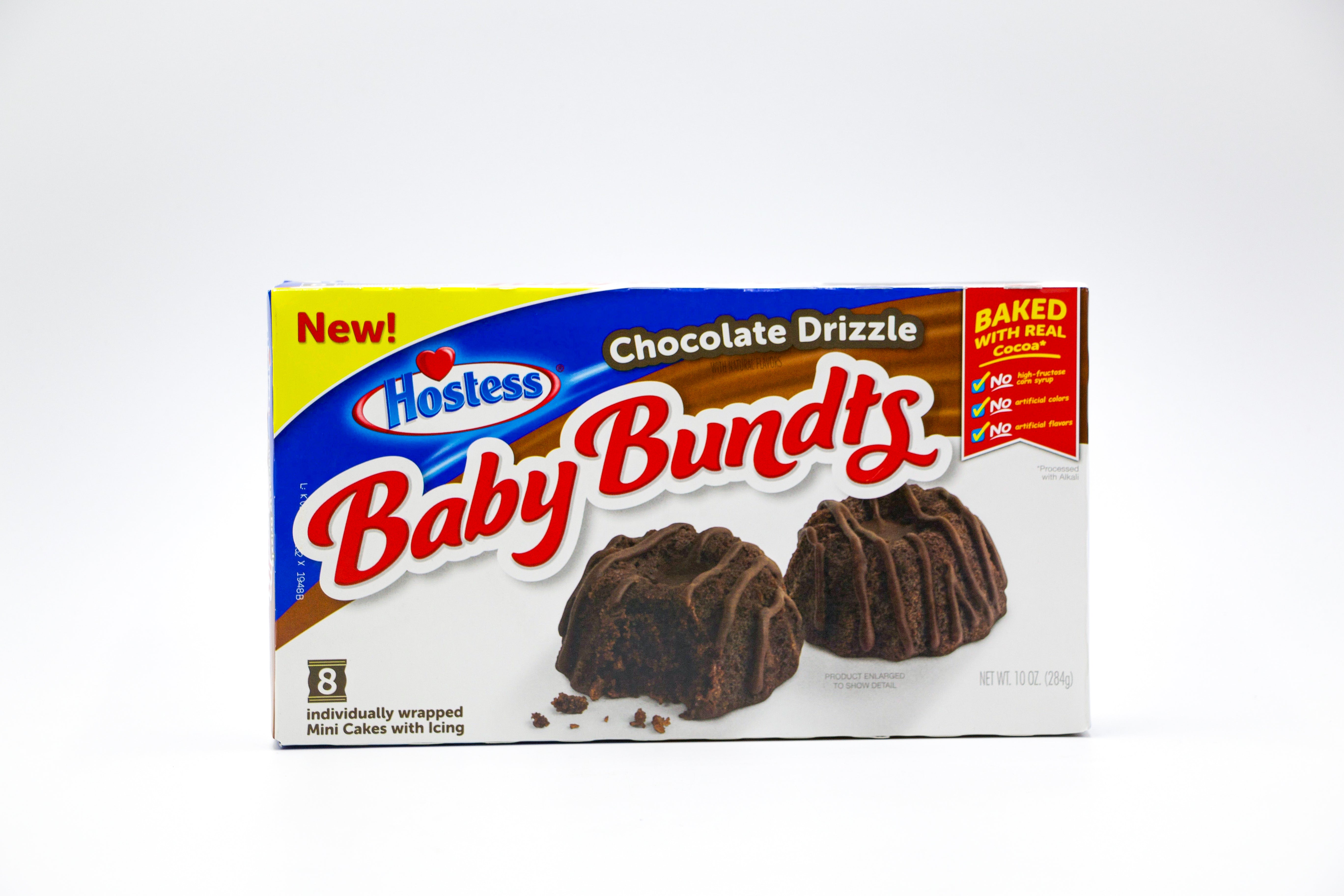 HOSTESS Baby Bundts Chocolate Drizzle, VPE: 284g, VKE: 6x284g