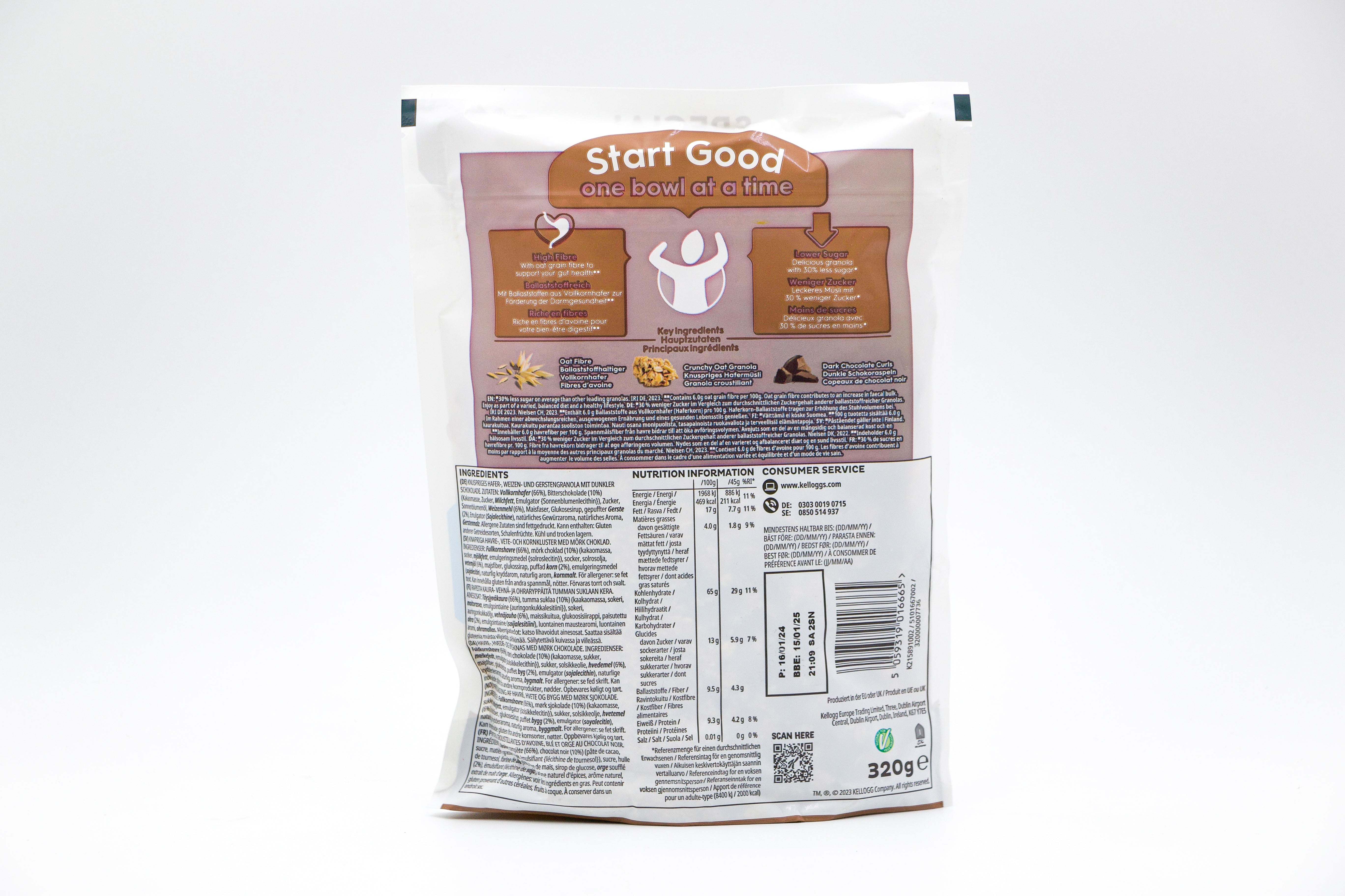 Kellogg's Special K Granola Dark Chocolate, VPE: 320g, VKE: 6x320g