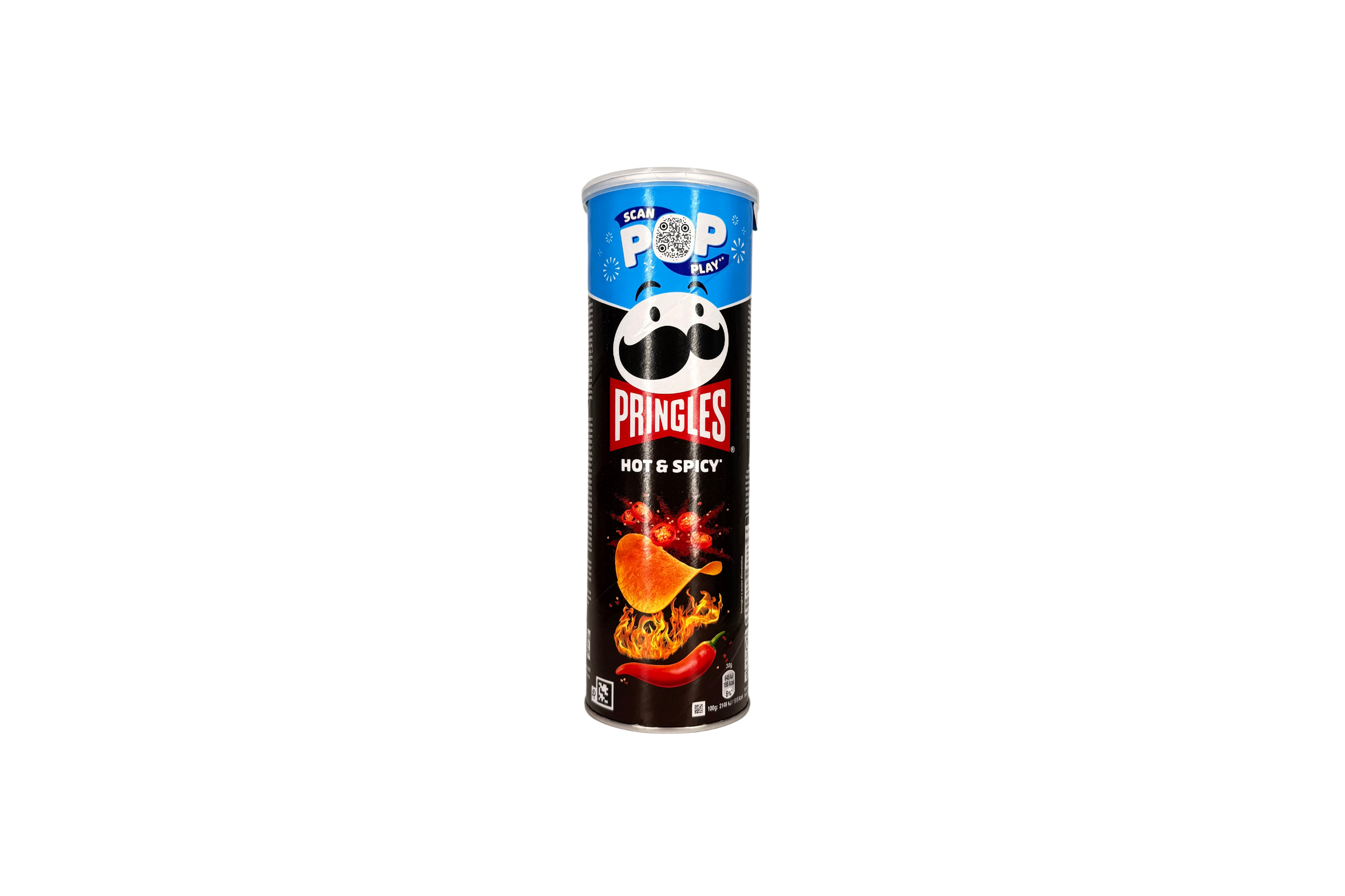 PRINGLES Hot & Spicy, VPE: 165g Packung, VKE: 19x165g