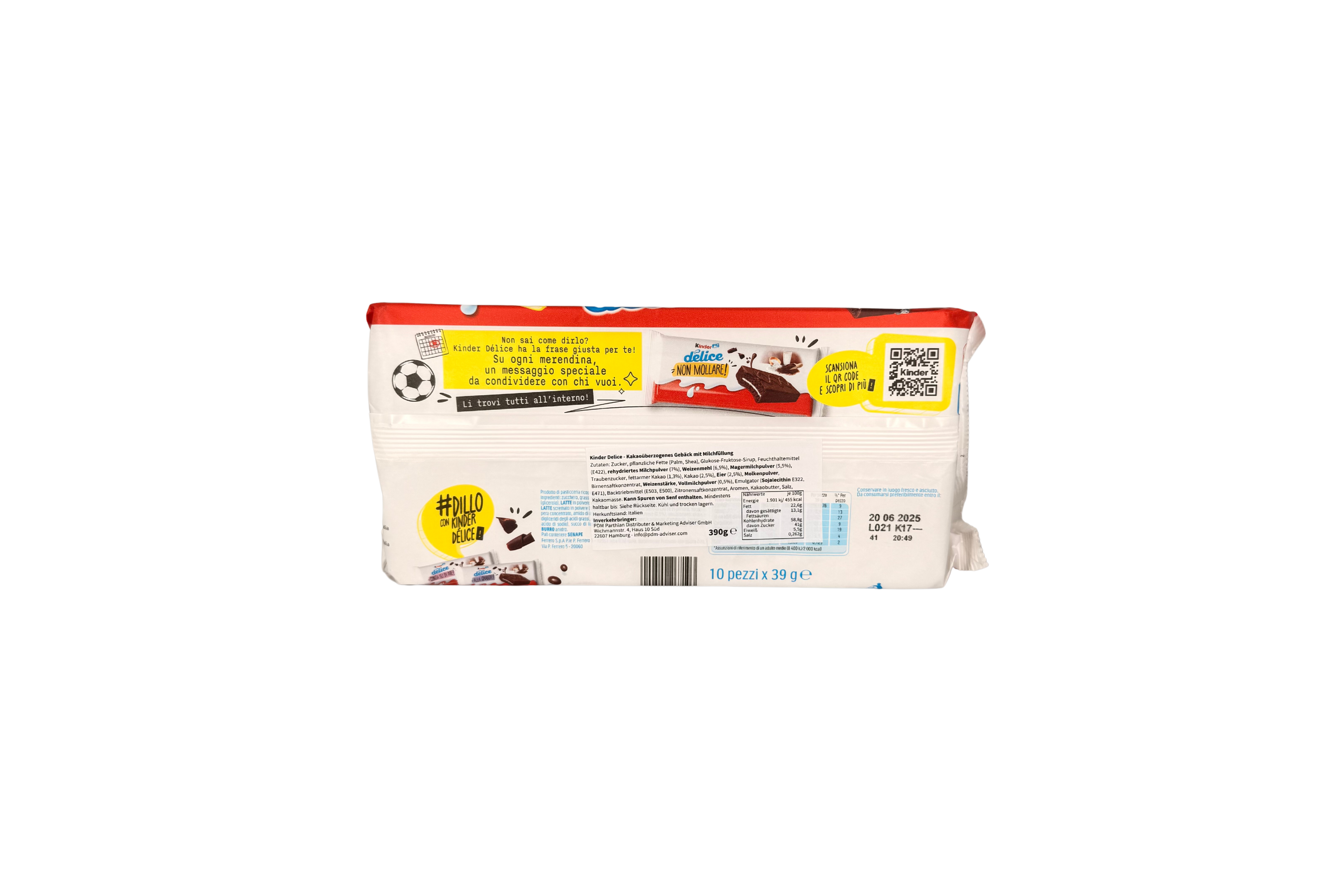 KINDER Delice, VPE: 390g Packung, VKE: 14x390g