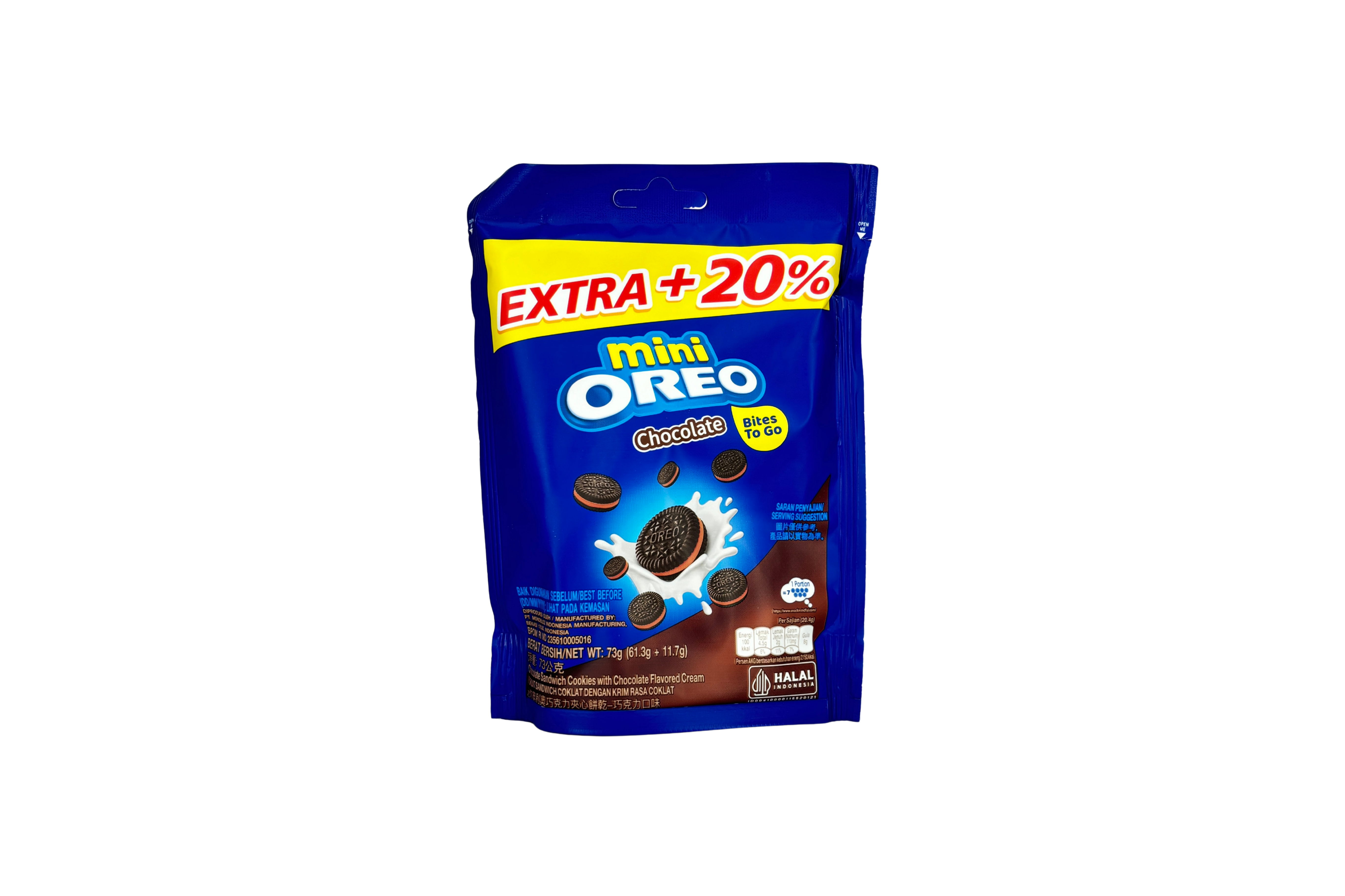 Oreo Minis Chocolate, VPE: 61,3g, VKE: 24x61,3g