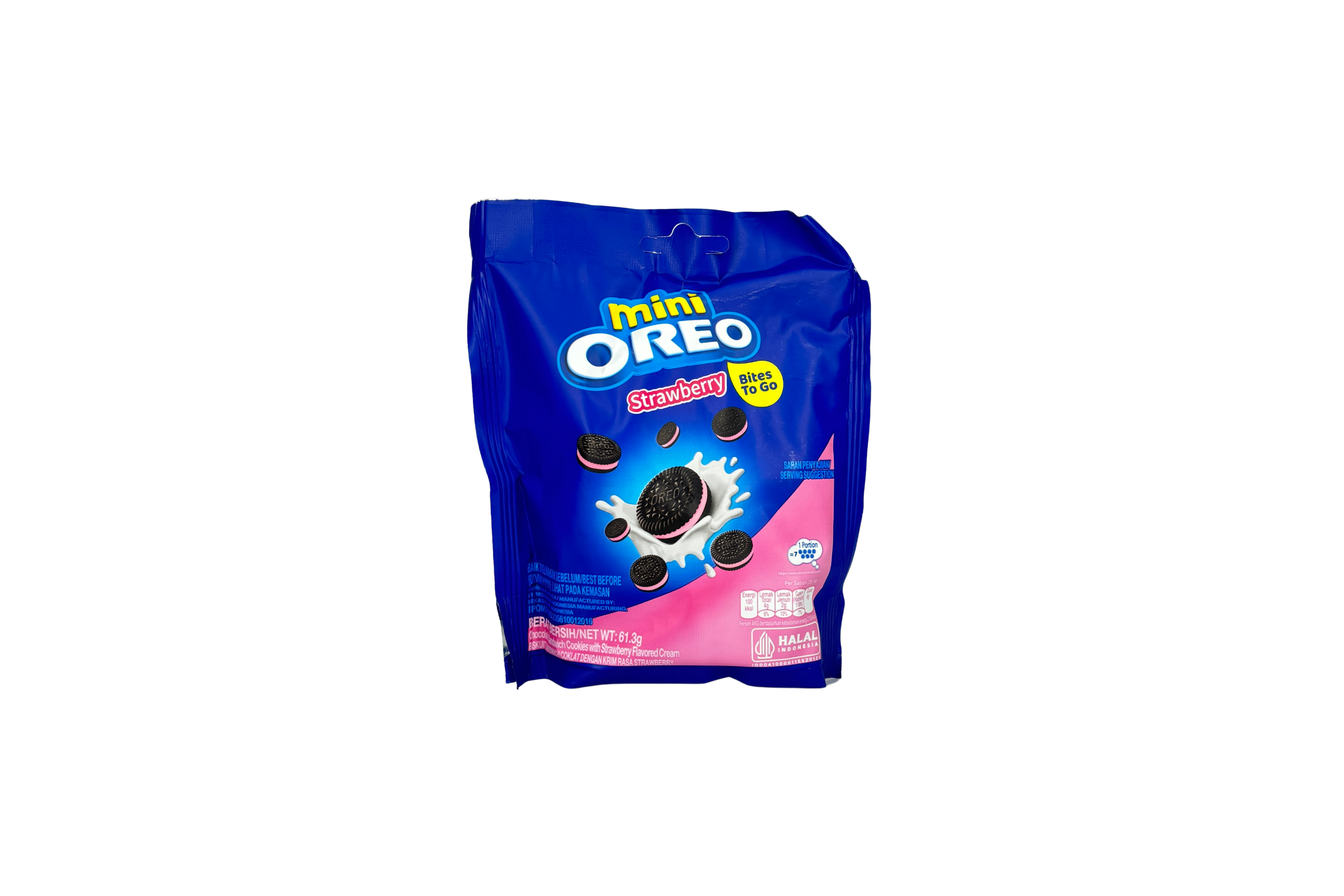 Oreo Minis Strawberry, VPE: 61,3g, VKE: 24x61,3g