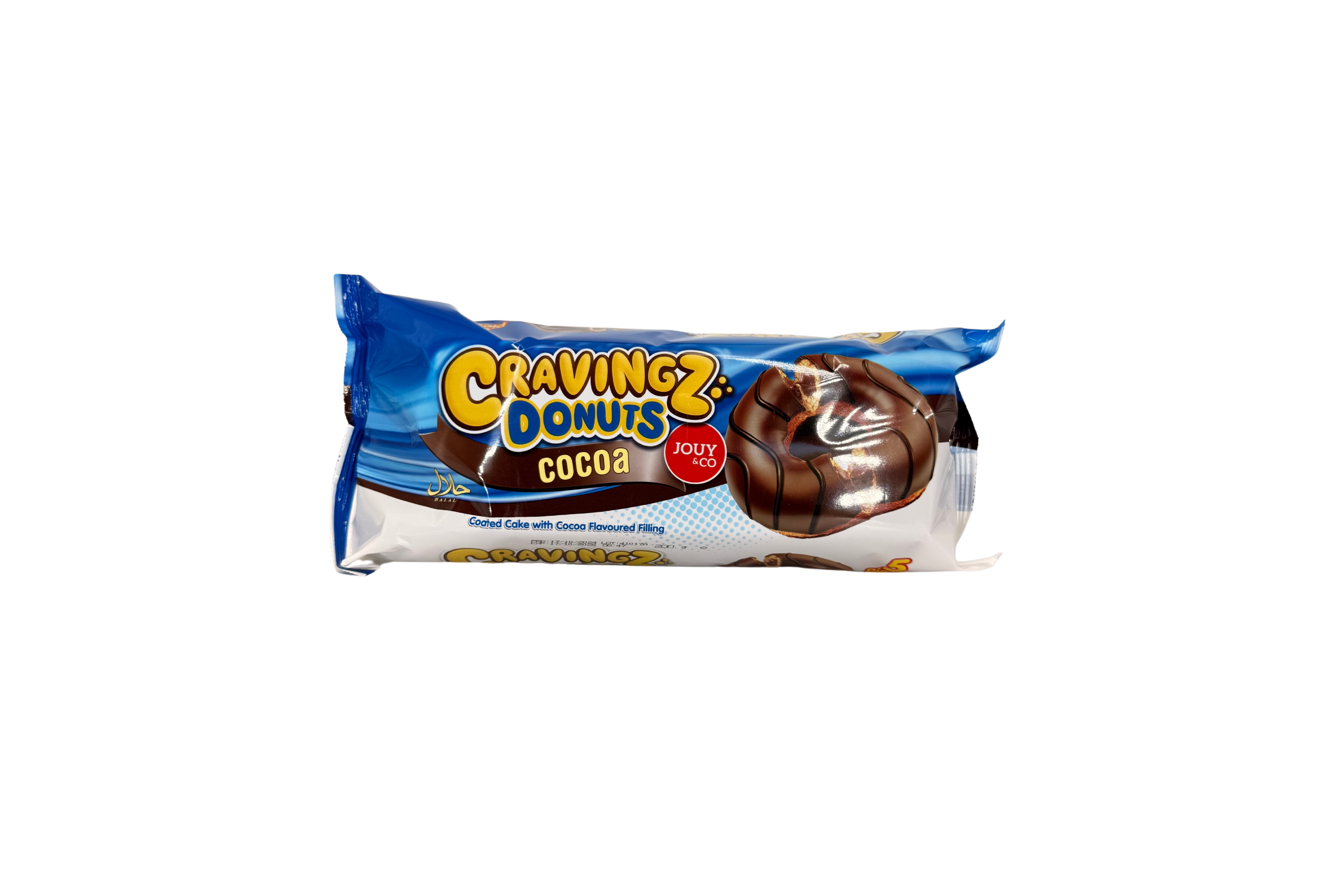 JOUYCO Donuts Cocoa 5 pack, VPE: 200g, VKE: 15x200g
