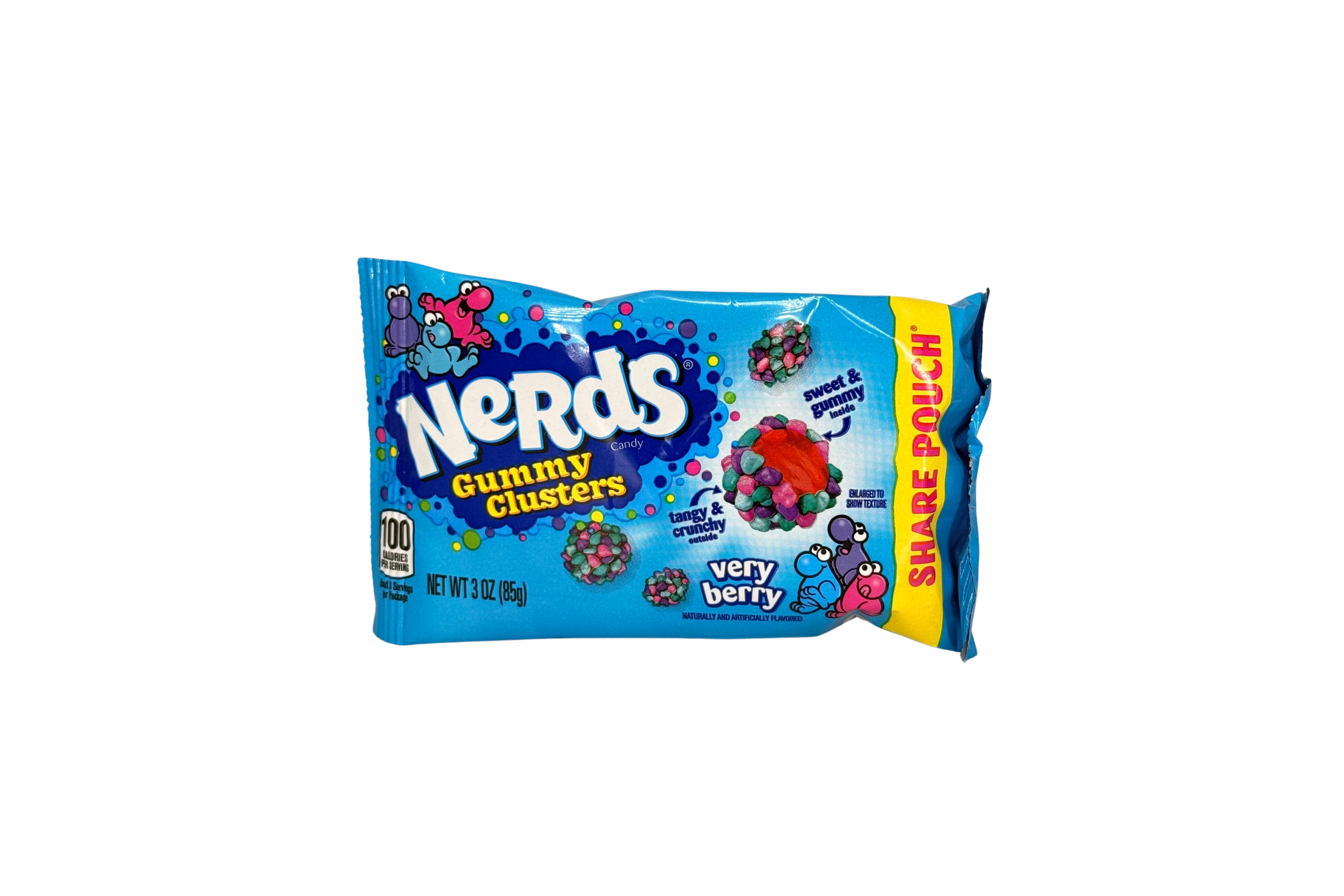 Nerds Verry Berry Gummy Cluster, VPE: 85g, VKE: 12x85g